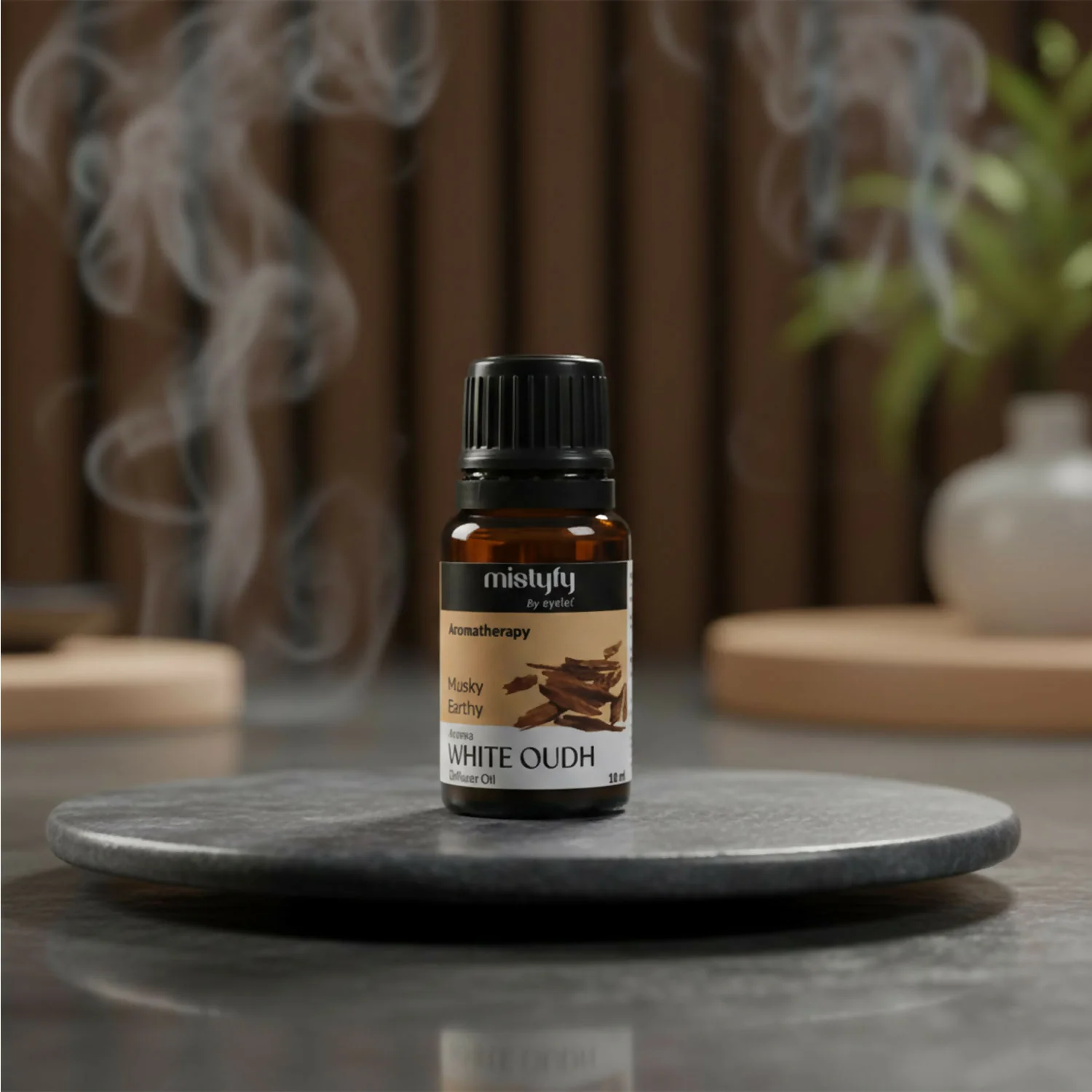 White Oudh Diffuser Oil – 10ML Musky & Earthy Aromatherapy - Image 5
