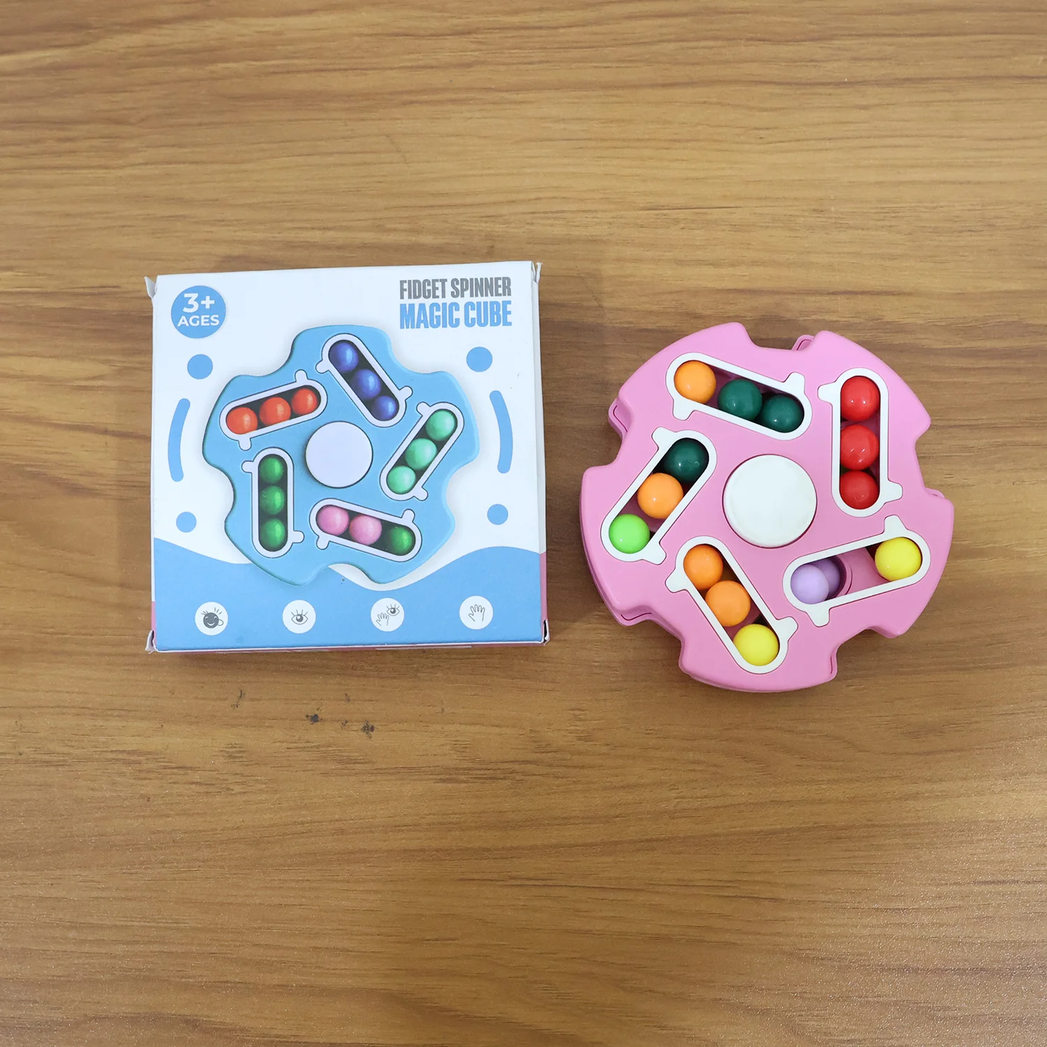 Fidget Magic Cube Spinner Toy – Stress Relief & Focus Enhancer - Image 8