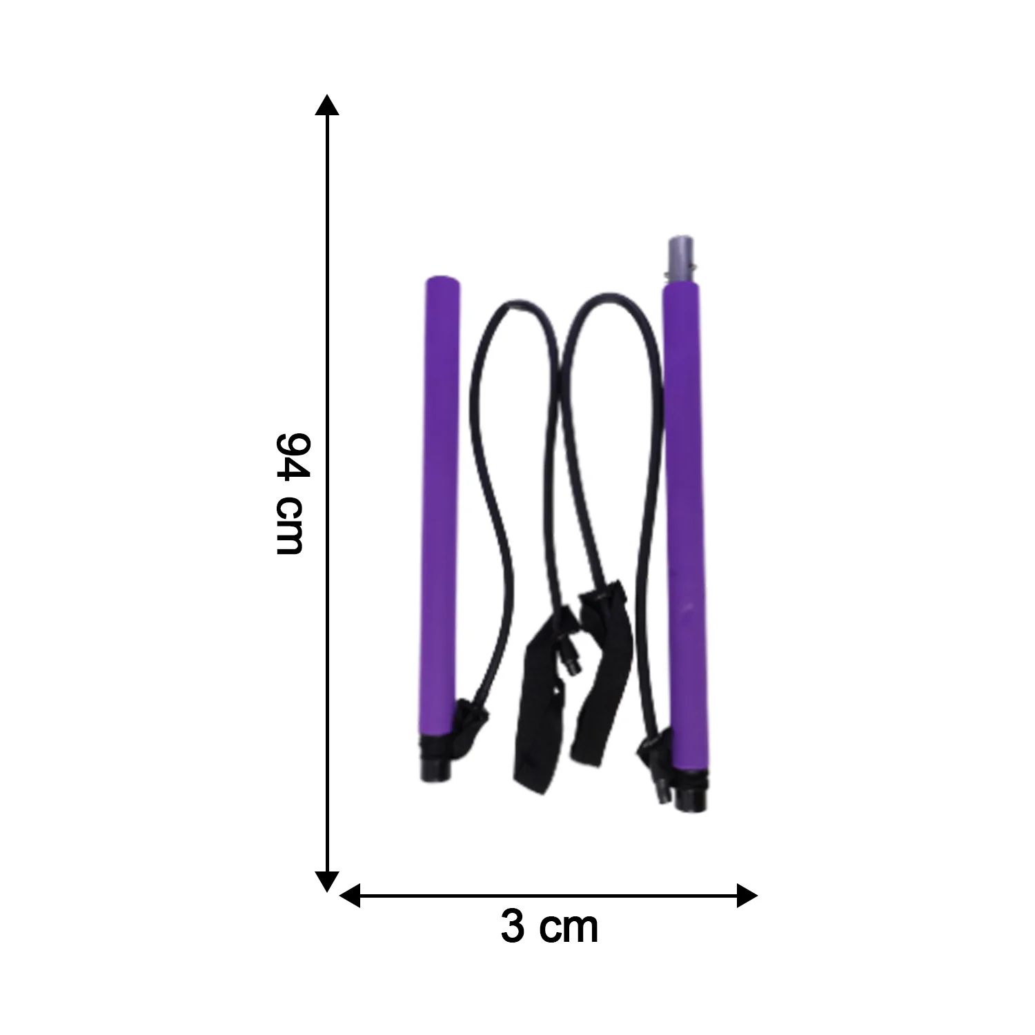 Pilates Bar with Resistance Bands – Full-Body Home Workout Kit - Image 6