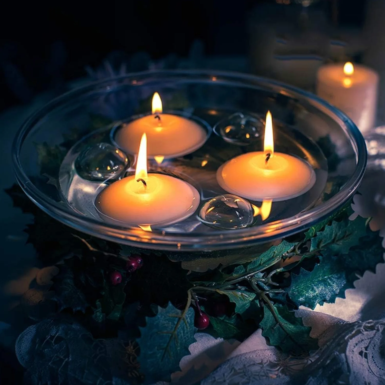 Floating Candle Holder – Romantic Table Decor | Styleva - Image 3