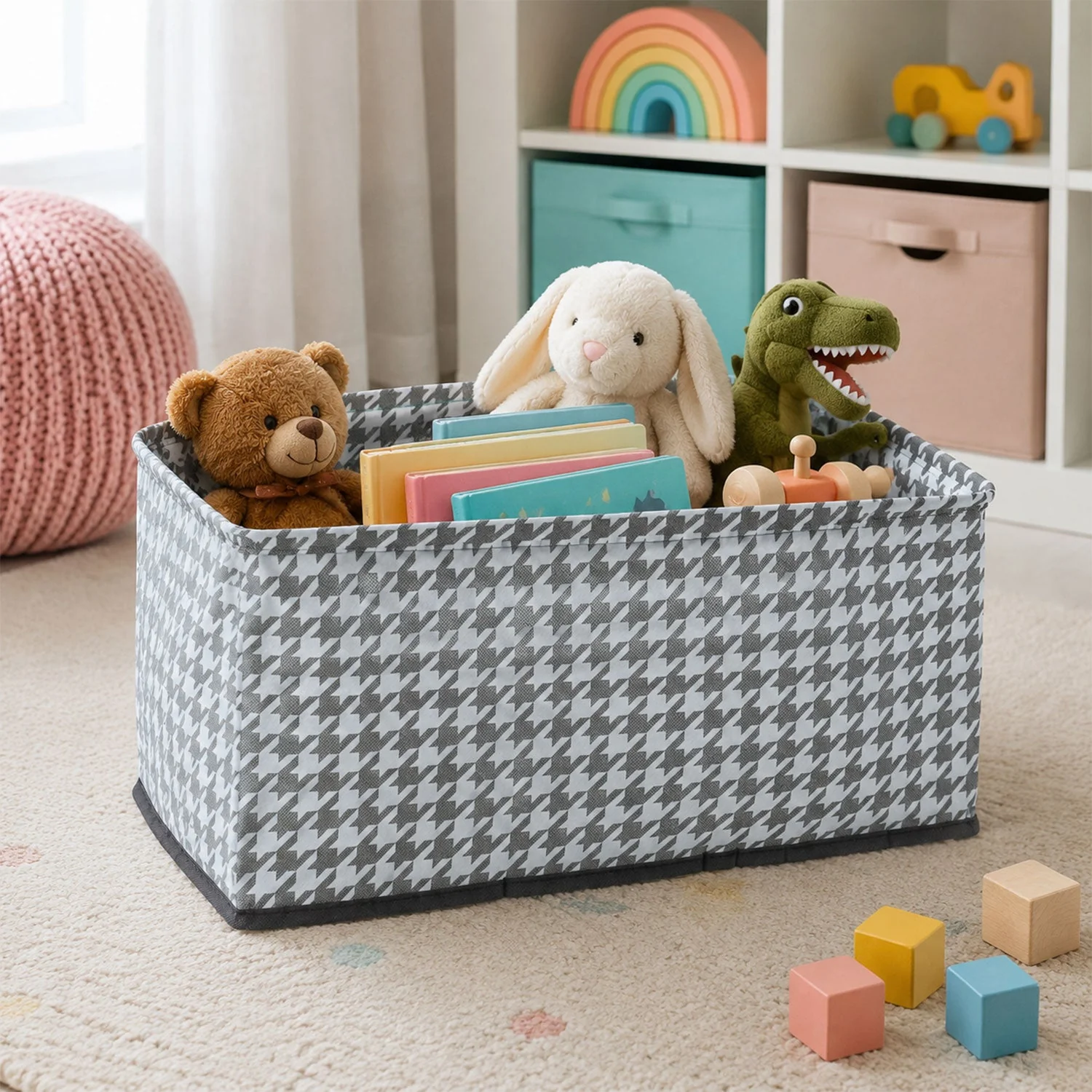 Foldable Cloth Organizer Basket – Space-saving Home Storage - Image 4
