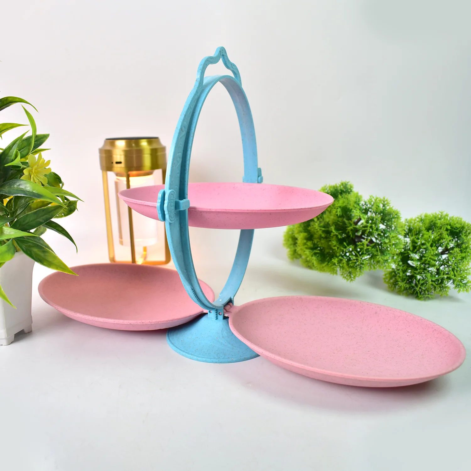 Foldable Fruit Plate – Space-Saving Multi-Use Kitchen Organizer - Image 6