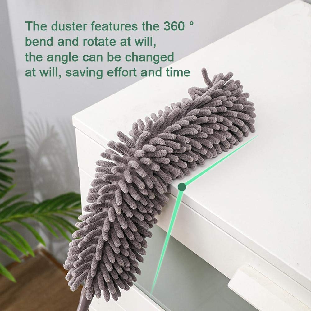 Microfiber Fan Duster – Flexible, Extendable for Easy Cleaning | Velvet Wipe - Image 8