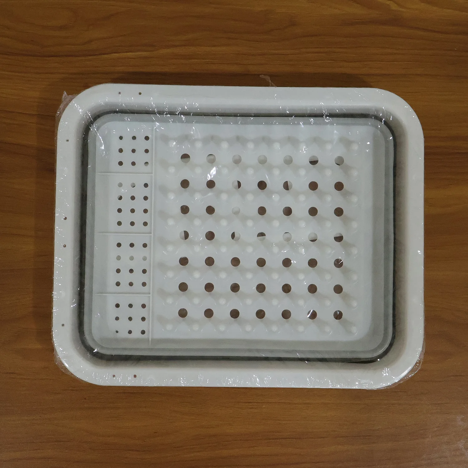 Foldable Plastic Dish Drying Rack – Space-saving & Portable Organizer - Image 8