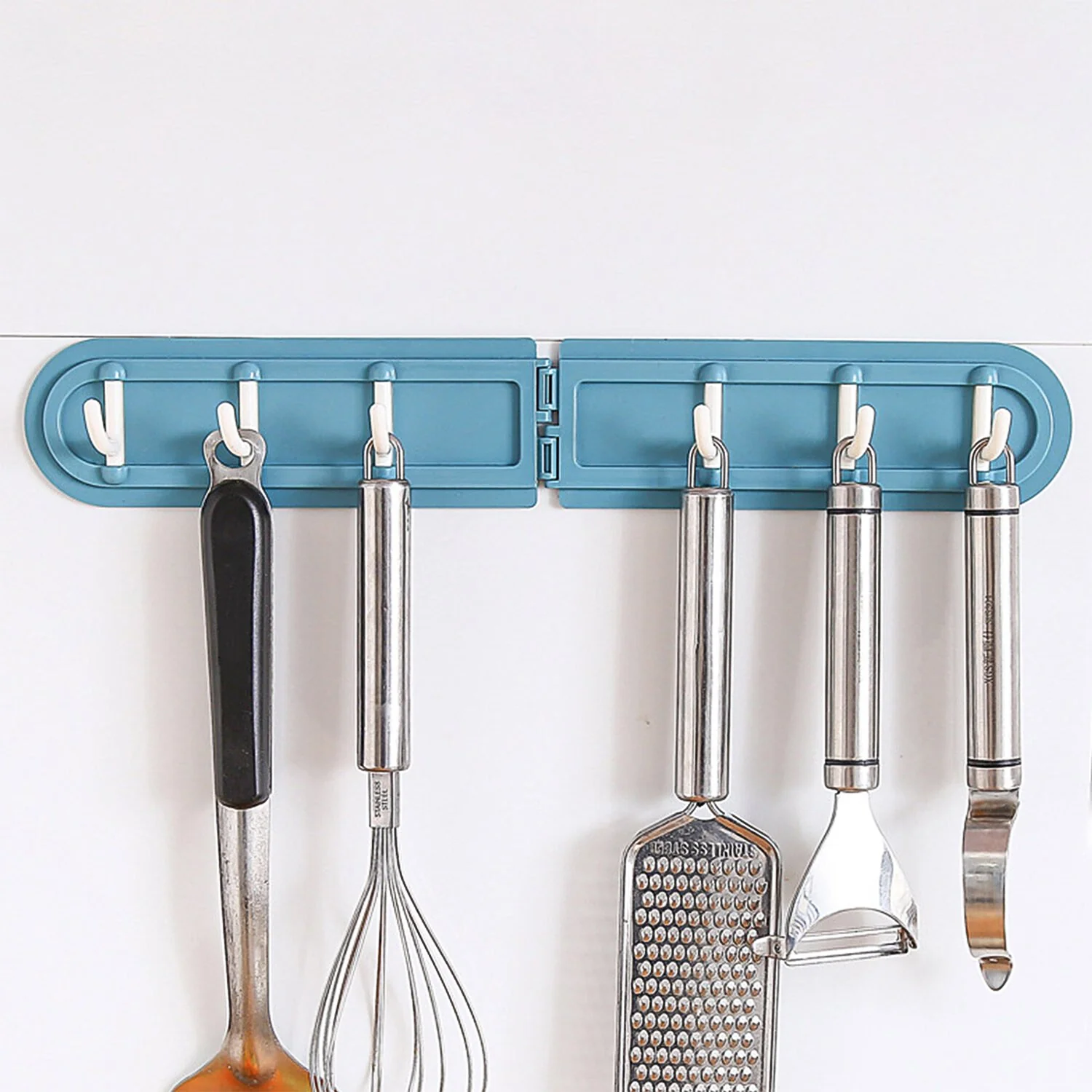 Foldable Rotating Wall-Mounted Hook Rack – Space-Saving Organizer - Image 7