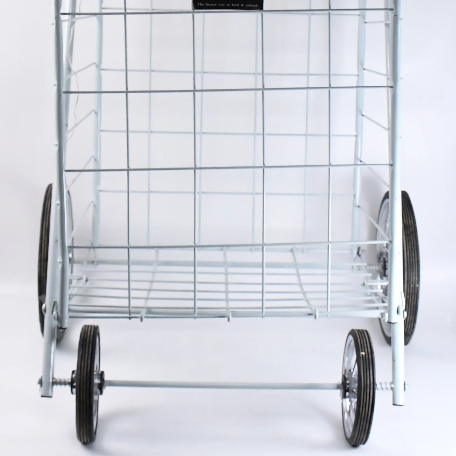 Foldable Shopping Cart – Durable Iron Frame & Dual Swivel Wheels | Organivo - Image 10
