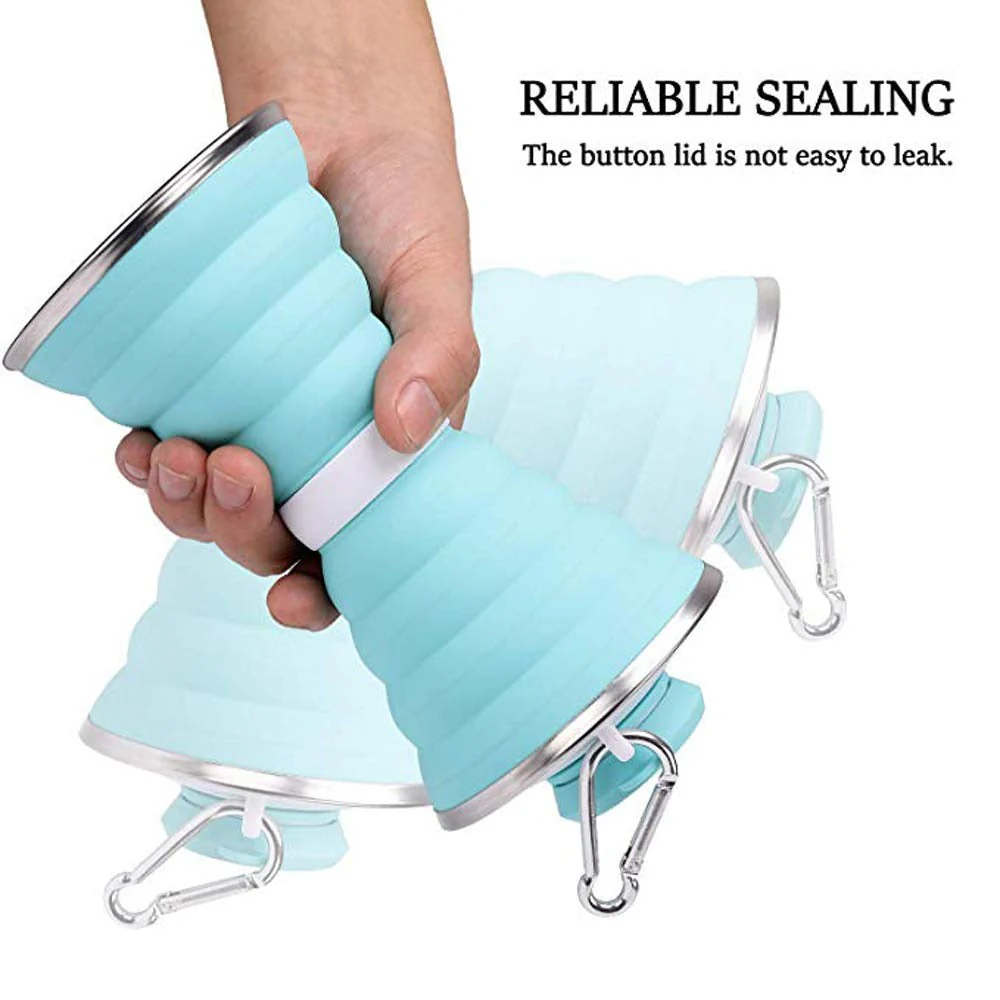 Silicone Collapsible Water Bottle – Leak Proof & Portable | Own Hydrate - Image 3