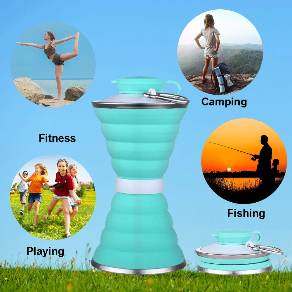 Silicone Collapsible Water Bottle – Leak Proof & Portable | Own Hydrate - Image 4