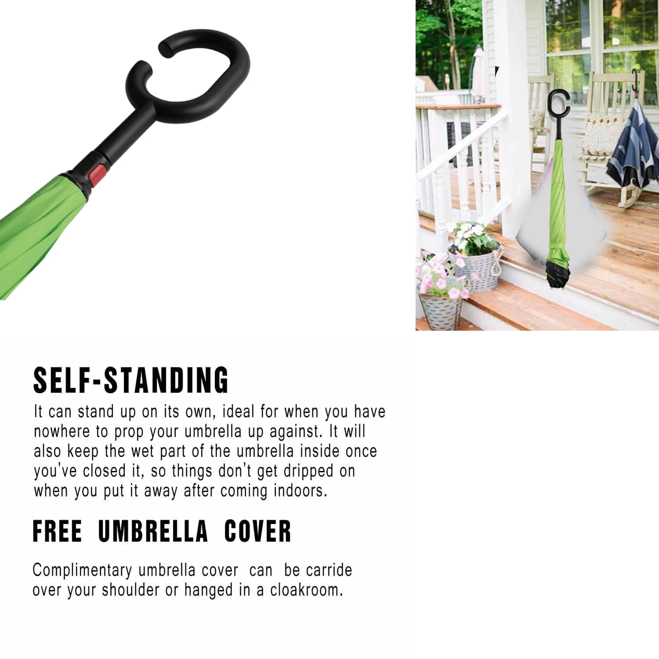 Kids UV Umbrella – Foldable with C-Handle | DrizzlePro - Image 3