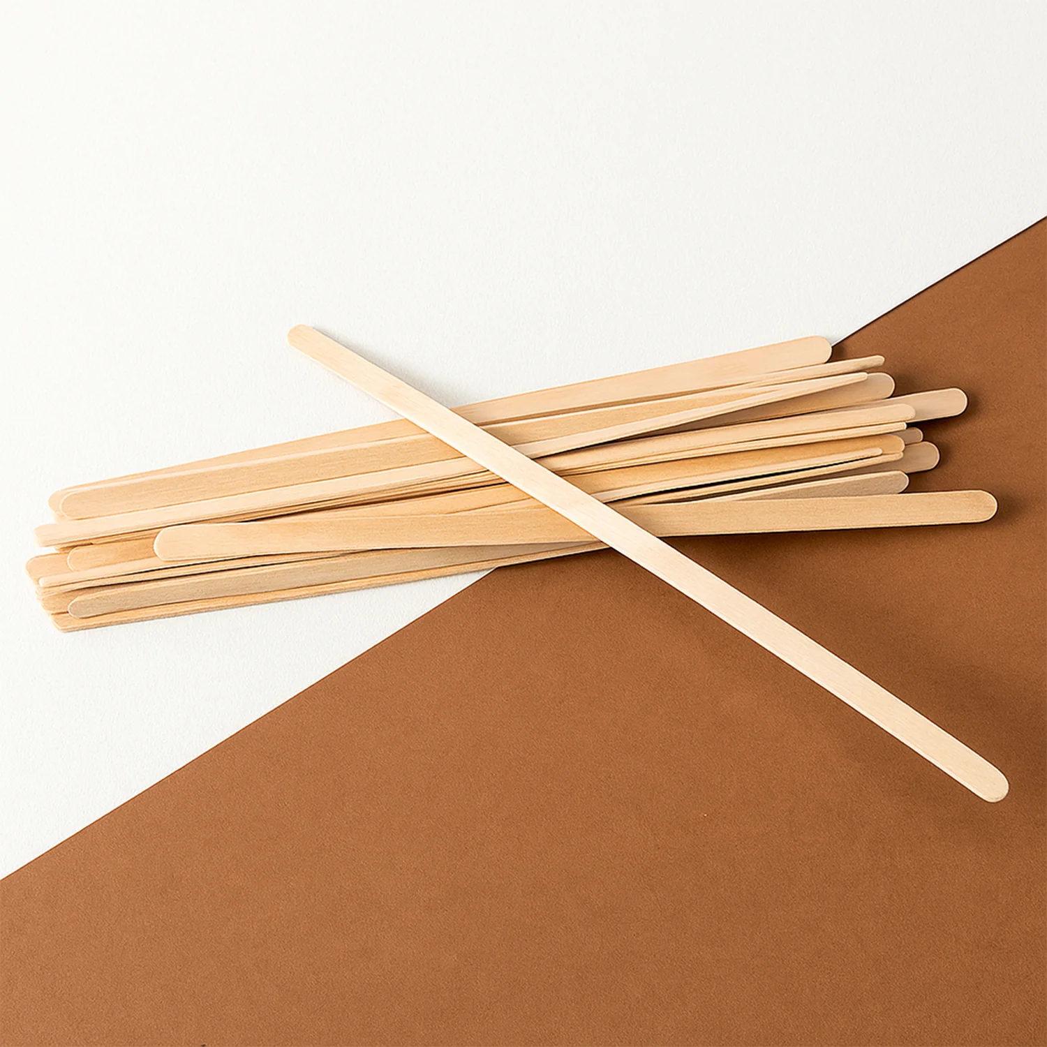 Wooden Coffee Stirrers – Eco-Friendly Smooth Birchwood 30 Pcs - Image 3