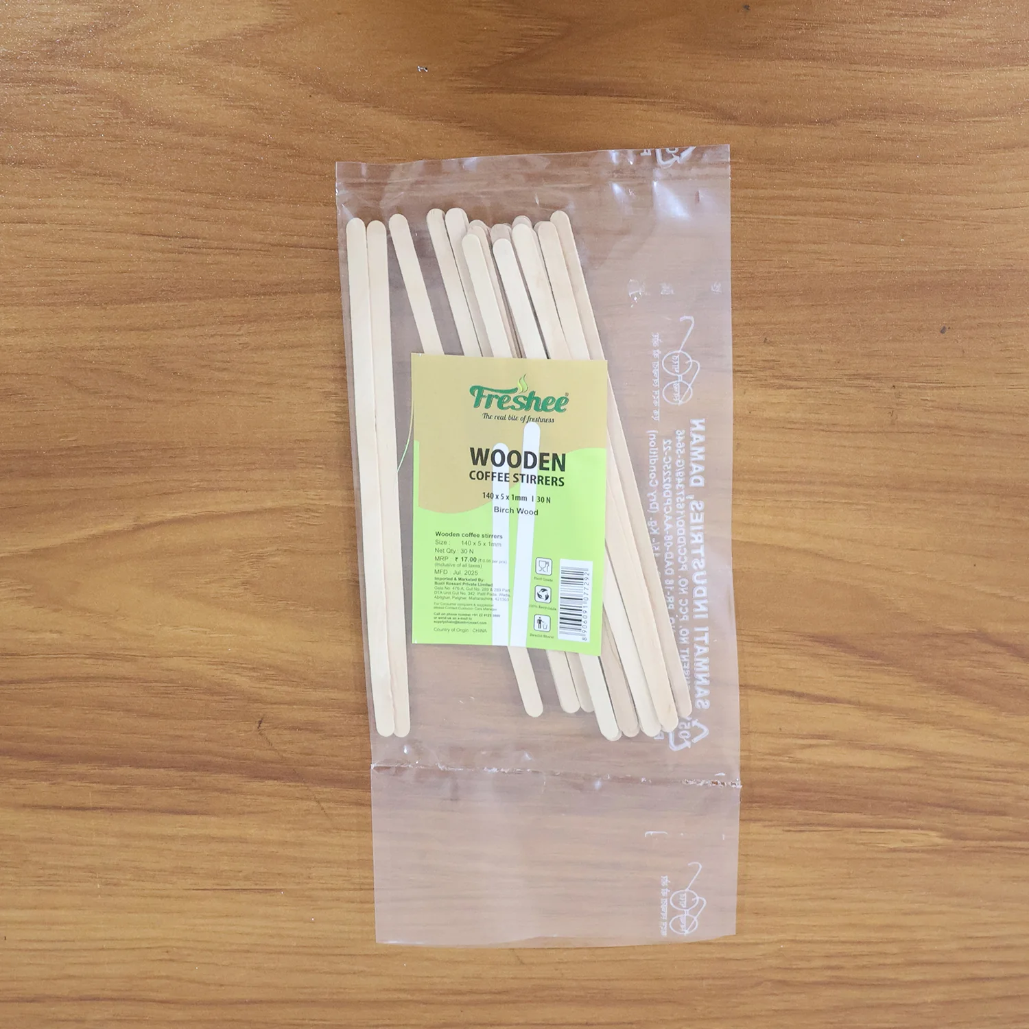 Wooden Coffee Stirrers – Eco-Friendly Smooth Birchwood 30 Pcs - Image 9