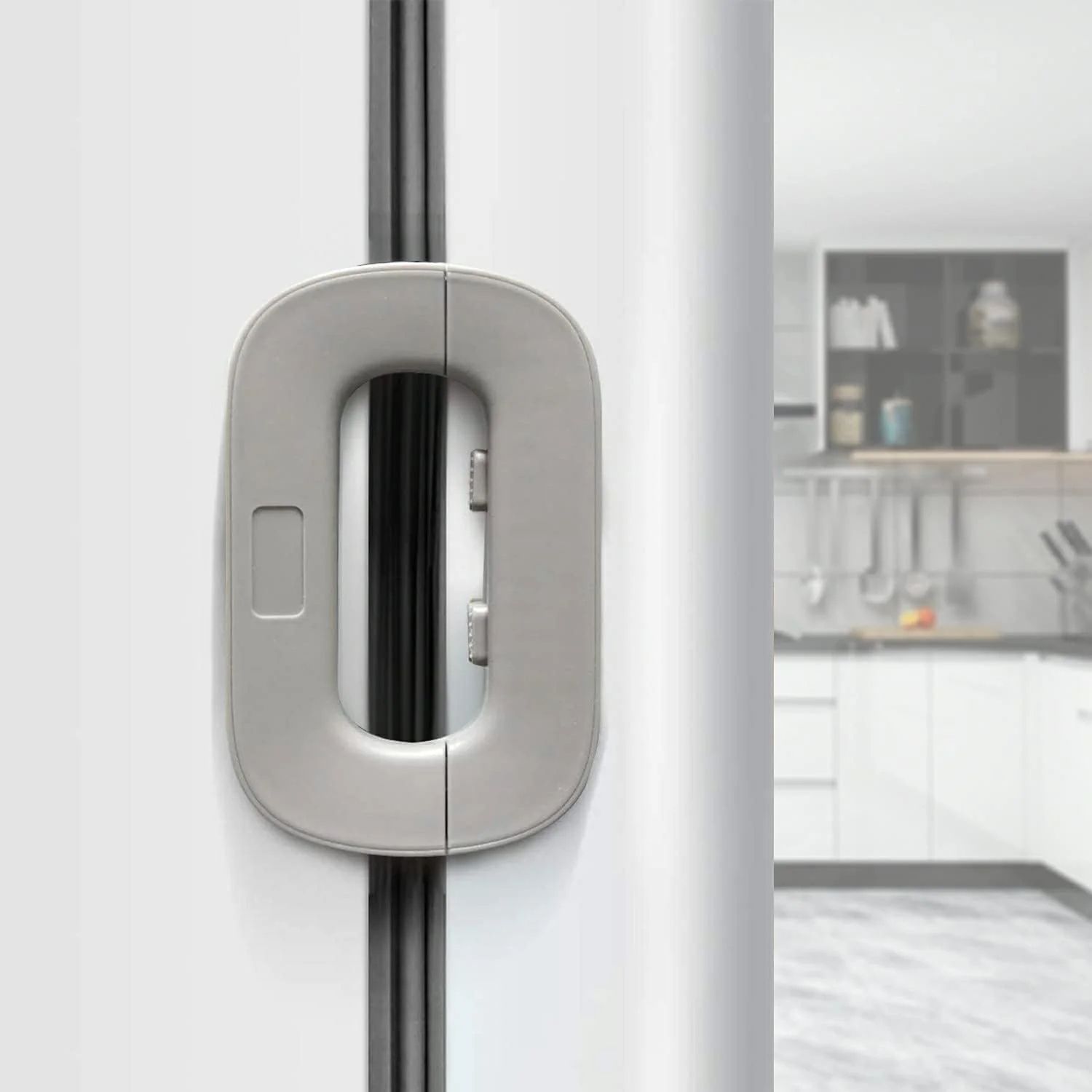 Fridge Freezer Door Lock – Easy Install Baby Safety Lock