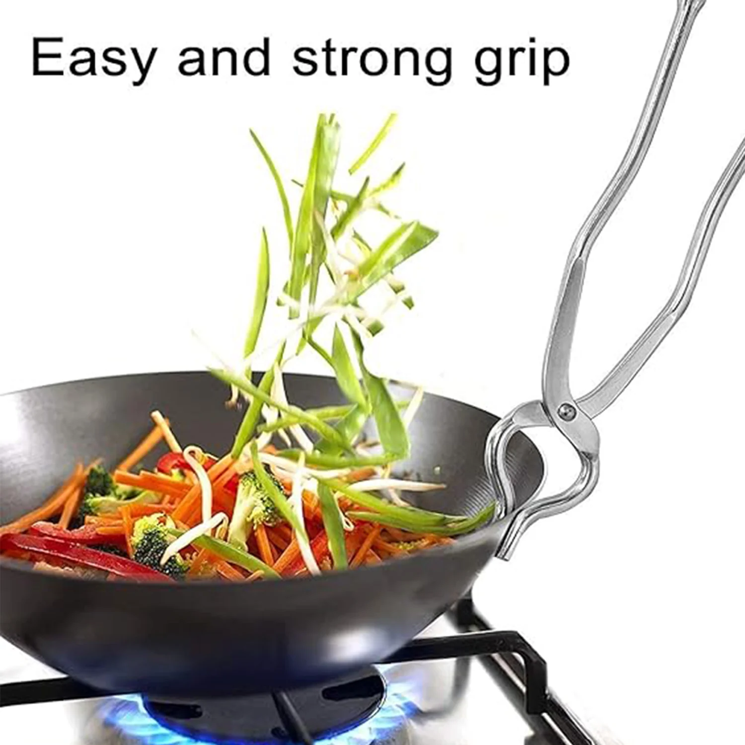 Stainless Steel Pakkad – Heavy-Duty Full Round Sansi with Strong Grip - Image 4