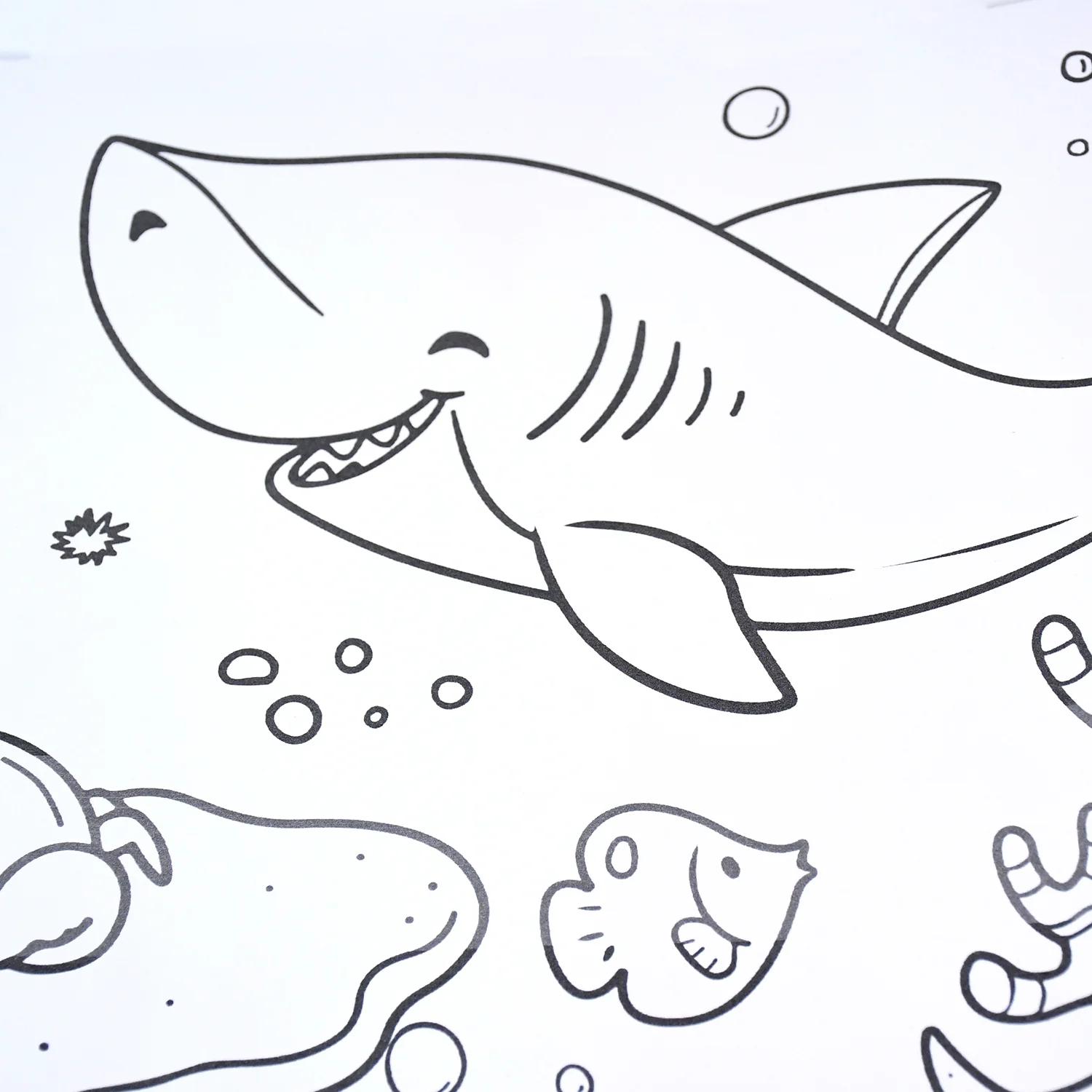 Educational Coloring Roll – Giant Ocean-Themed Art Paper for Kids - Image 8