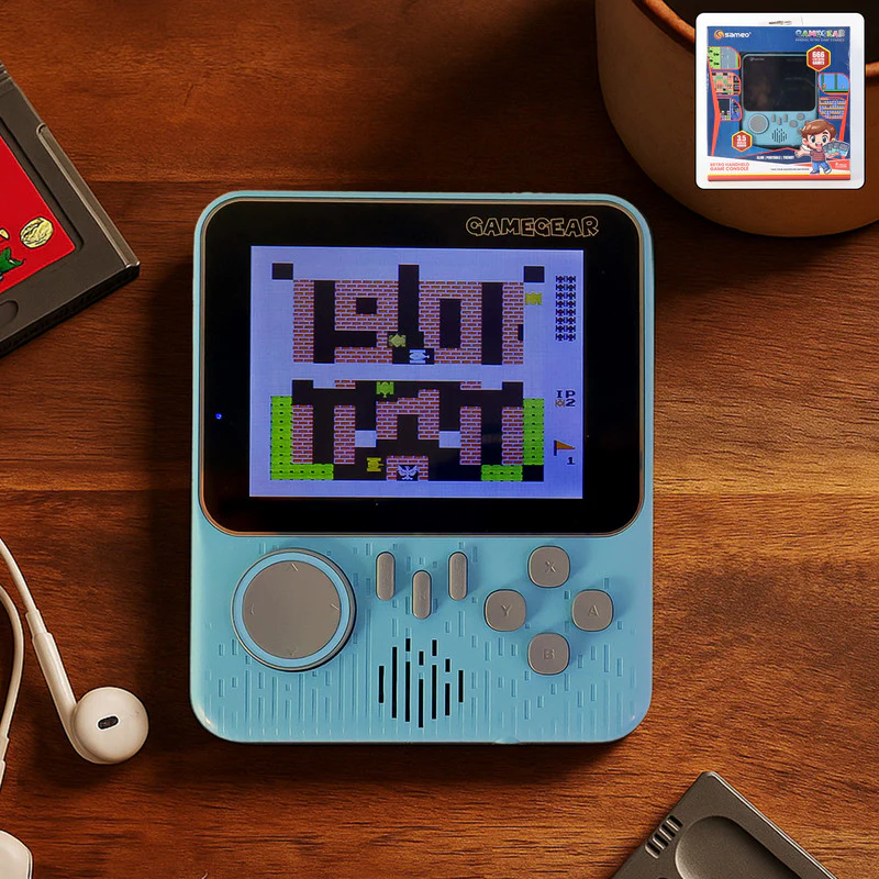 Retro Handheld Game Console – 568 Classic Games & Rechargeable Battery