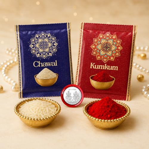 Ganesha Rakhi Combo - Raksha Bandhan Gift with Choco Butterscotch 32gm, Pack of 7 - Image 10
