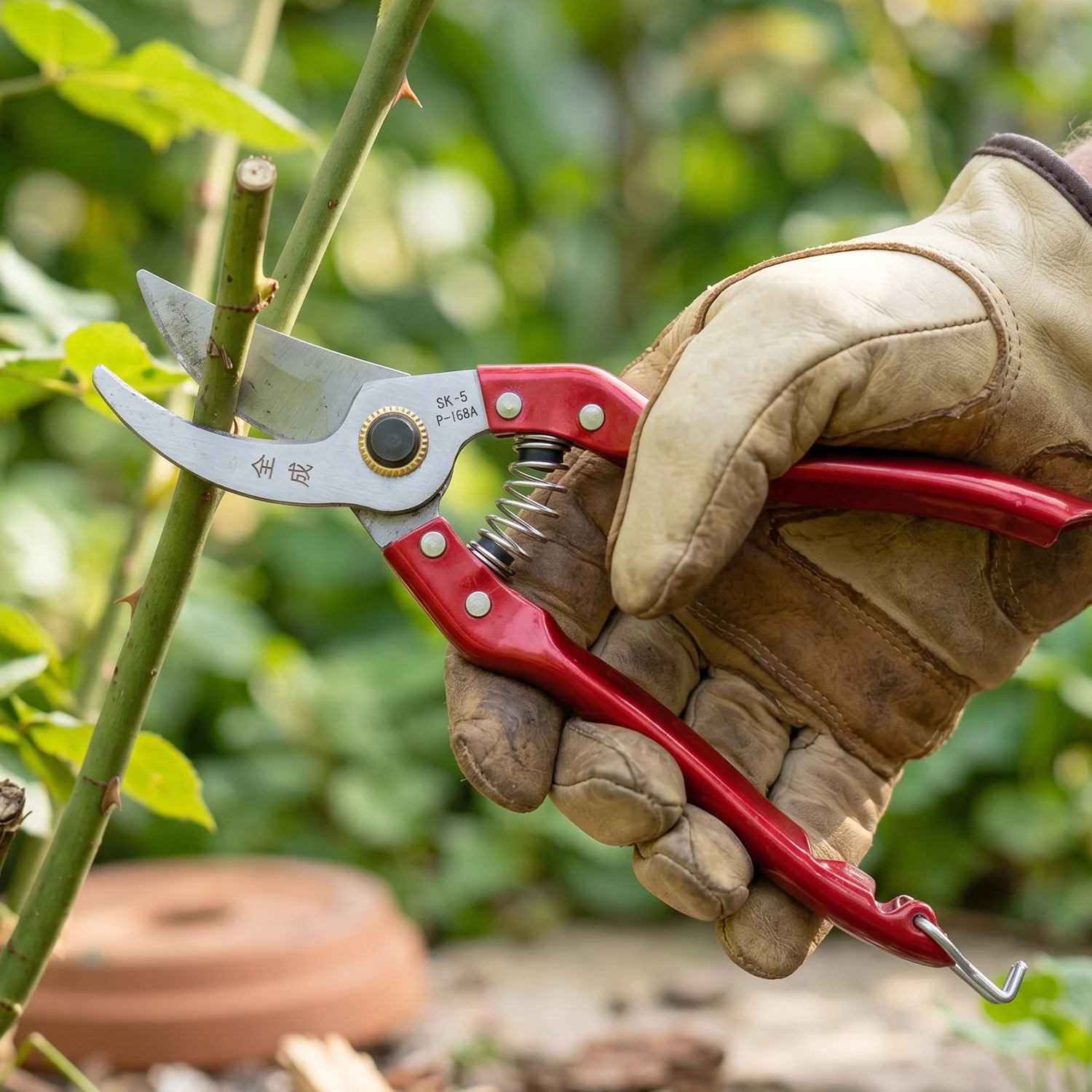 Garden Pruning Shears Precise Bypass Secateurs for Plants - Image 4