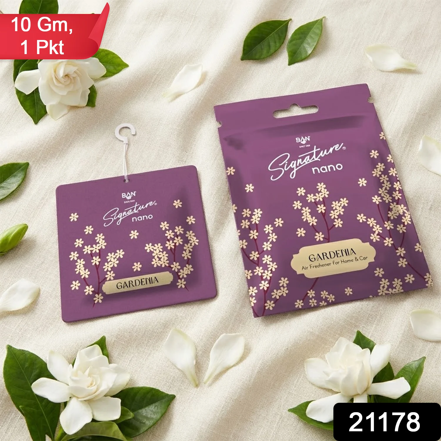 Gardenia Air Freshener Sachet – Long-Lasting Floral Aroma - Image 2