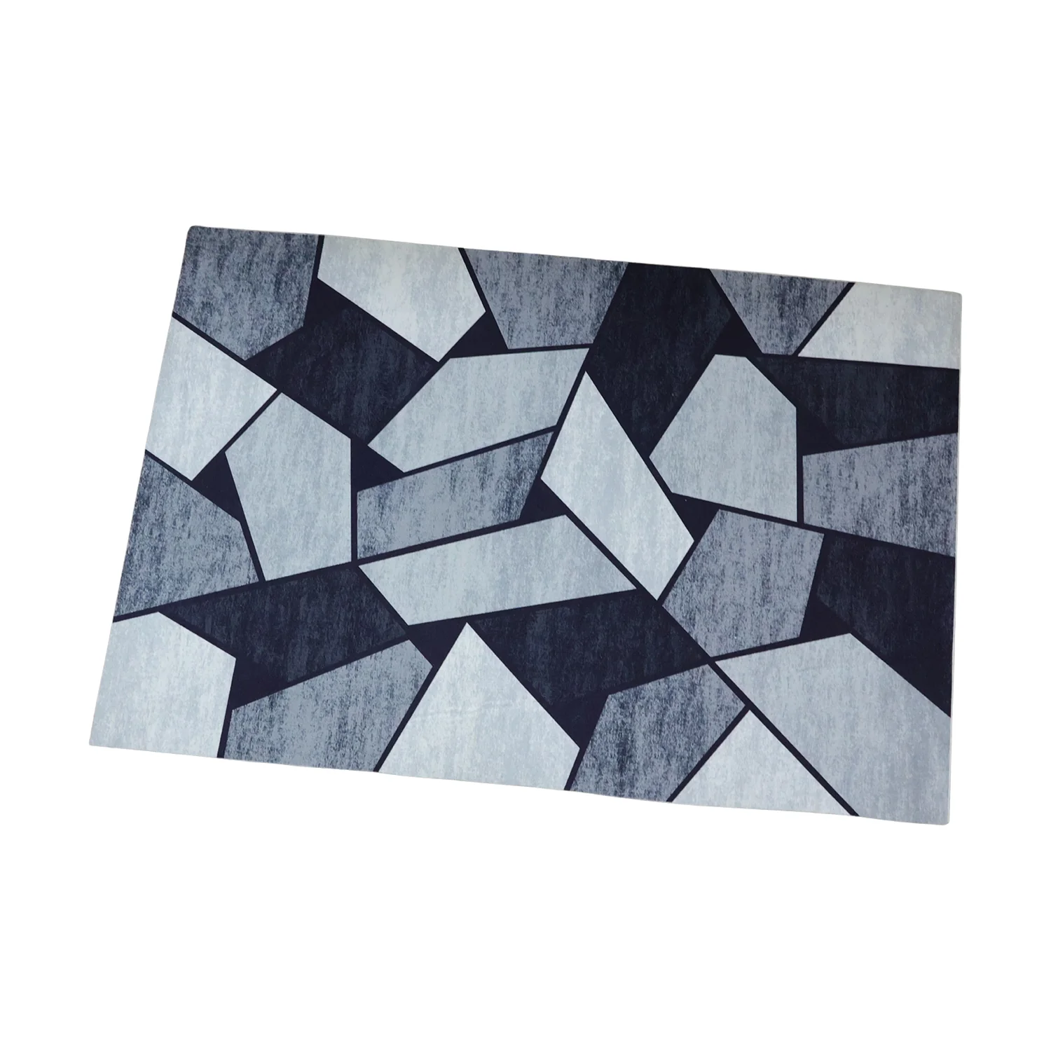 Geometric Anti Slip Door Floor Mat – Stylish & Water Absorbent - Image 5
