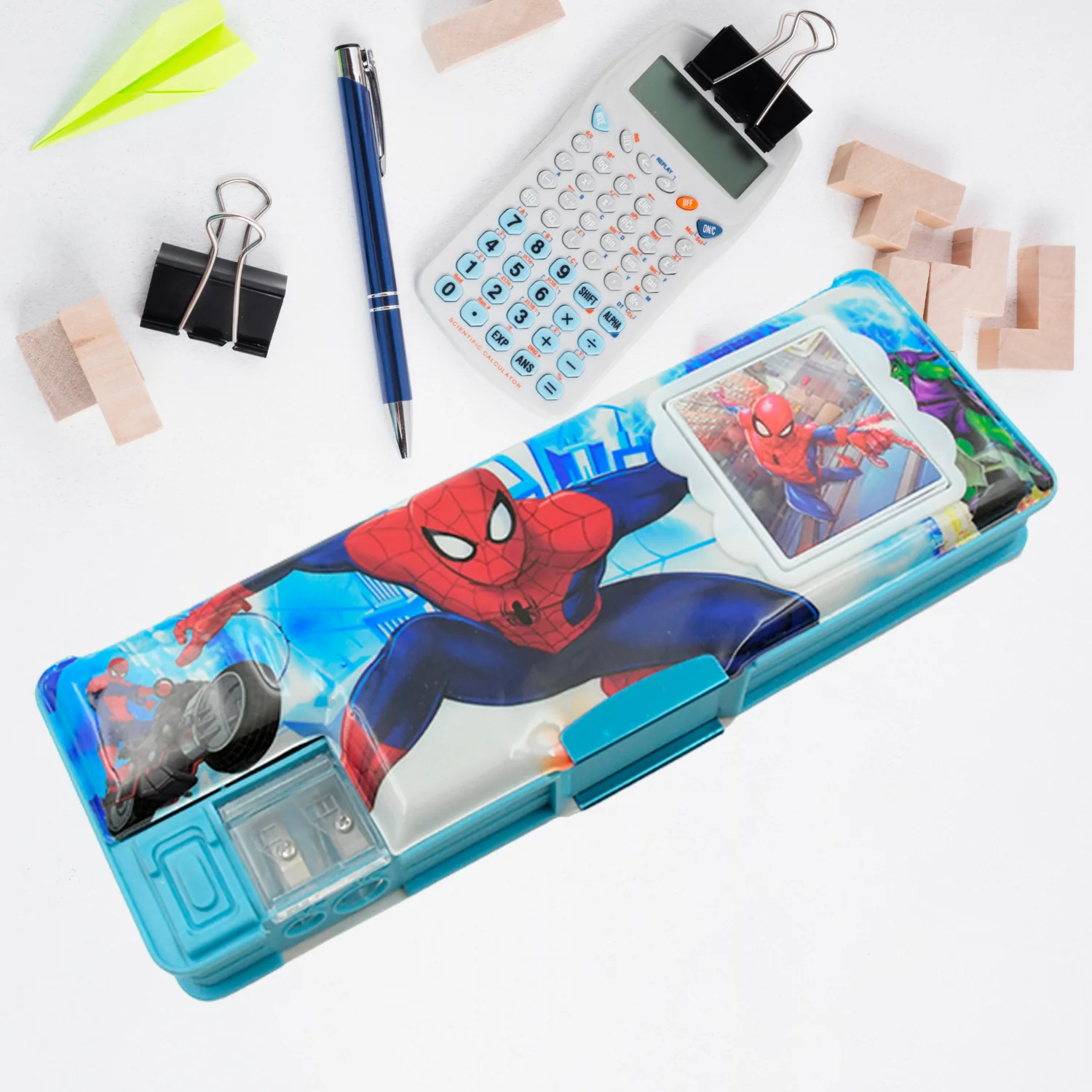 Kids Geometry Box – Multifunction Calculator & Sharpener | Writezo - Image 4
