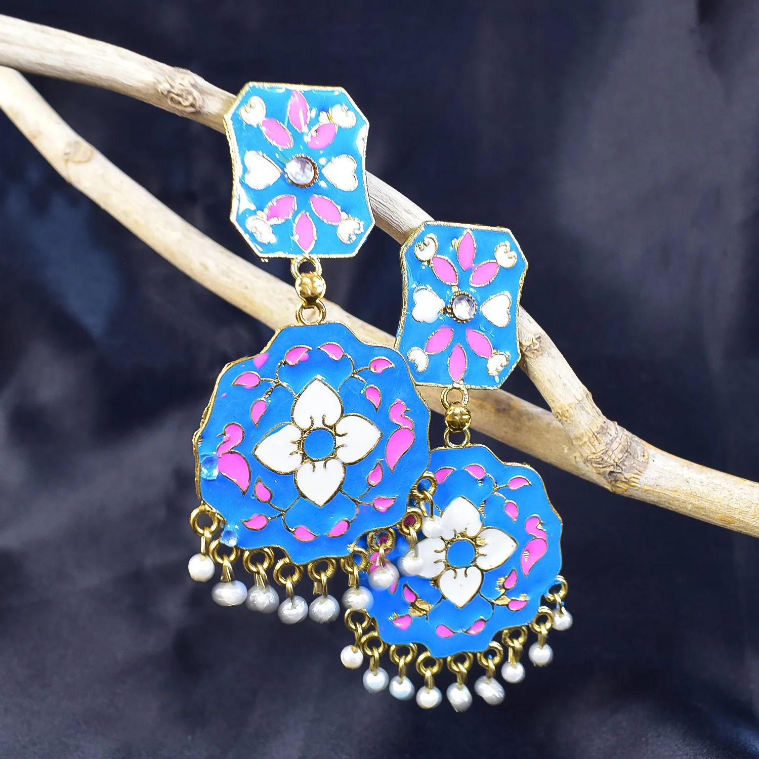 Jumka Earrings – Elegant Craftsmanship for Indian Weddings | BBJ - Image 2