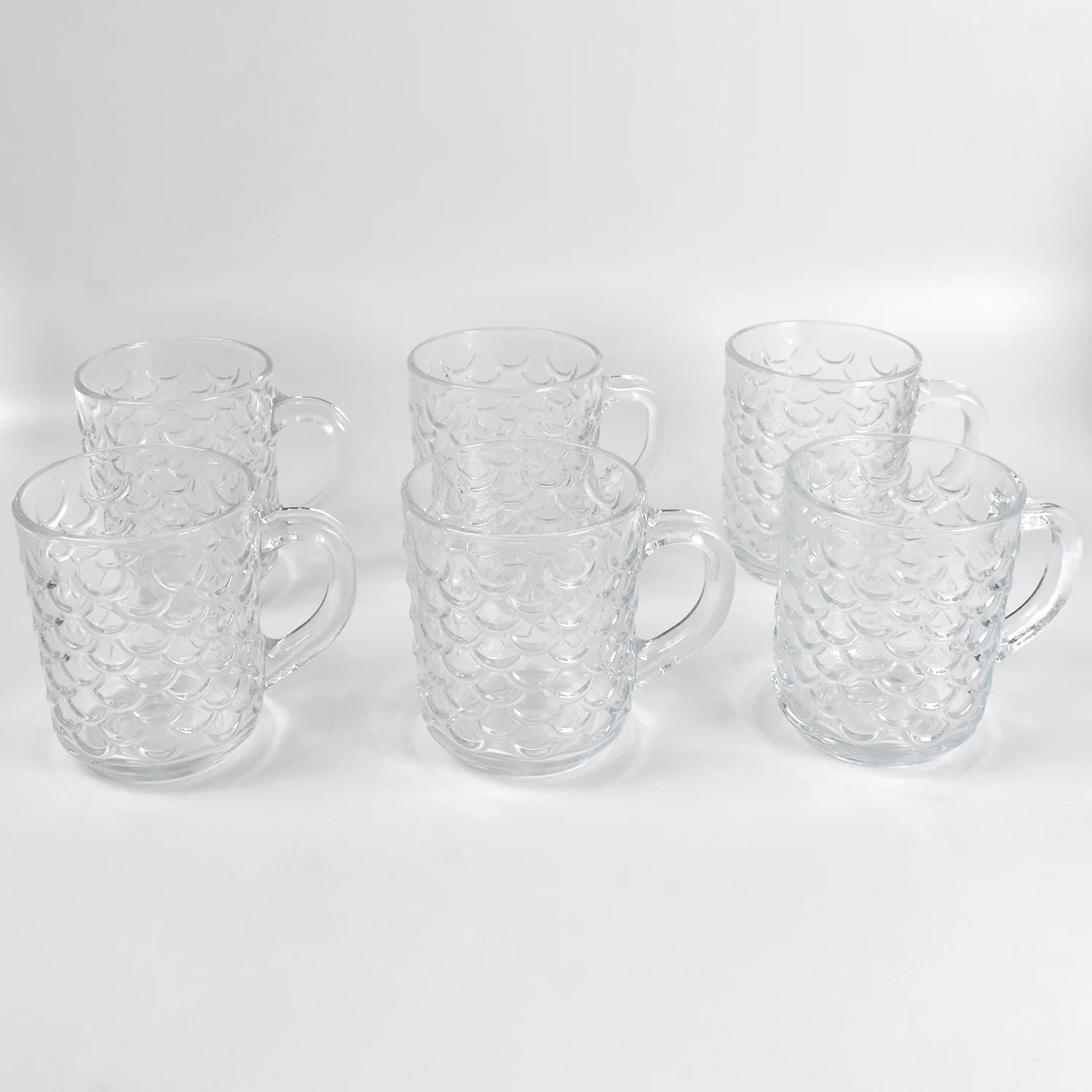 Glass Coffee Mugs – 225ml Heat-Resistant Set of 6 | Indo Glow - Image 5