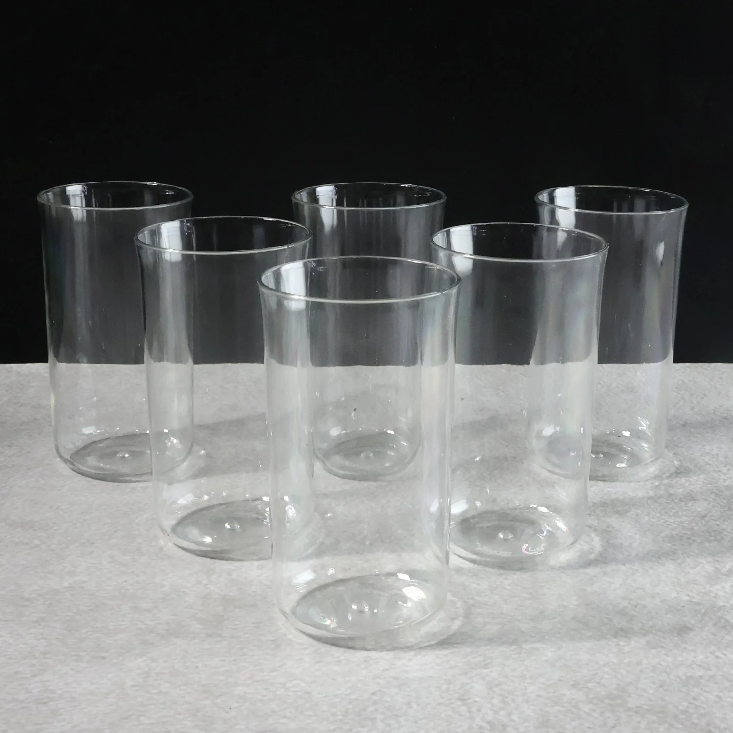 Glossy Plastic Glass Set – Durable 300ml Lightweight Tumblers (6 Pc) - Image 4