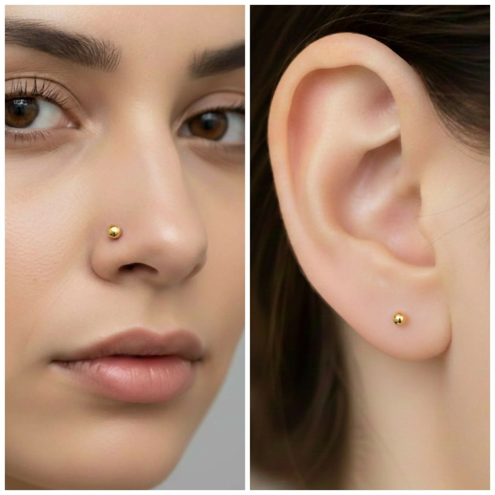Gold Plated Back Nose Stud – Comfortable Traditional Laung Koka - Image 4