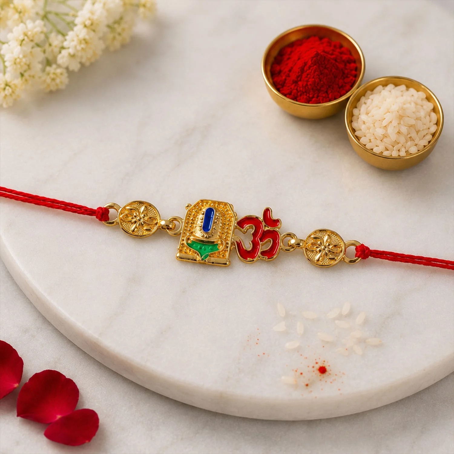 Traditional Rakhi – Beautiful & Elegant Brother Gift for Raksha Bandhan - Image 4