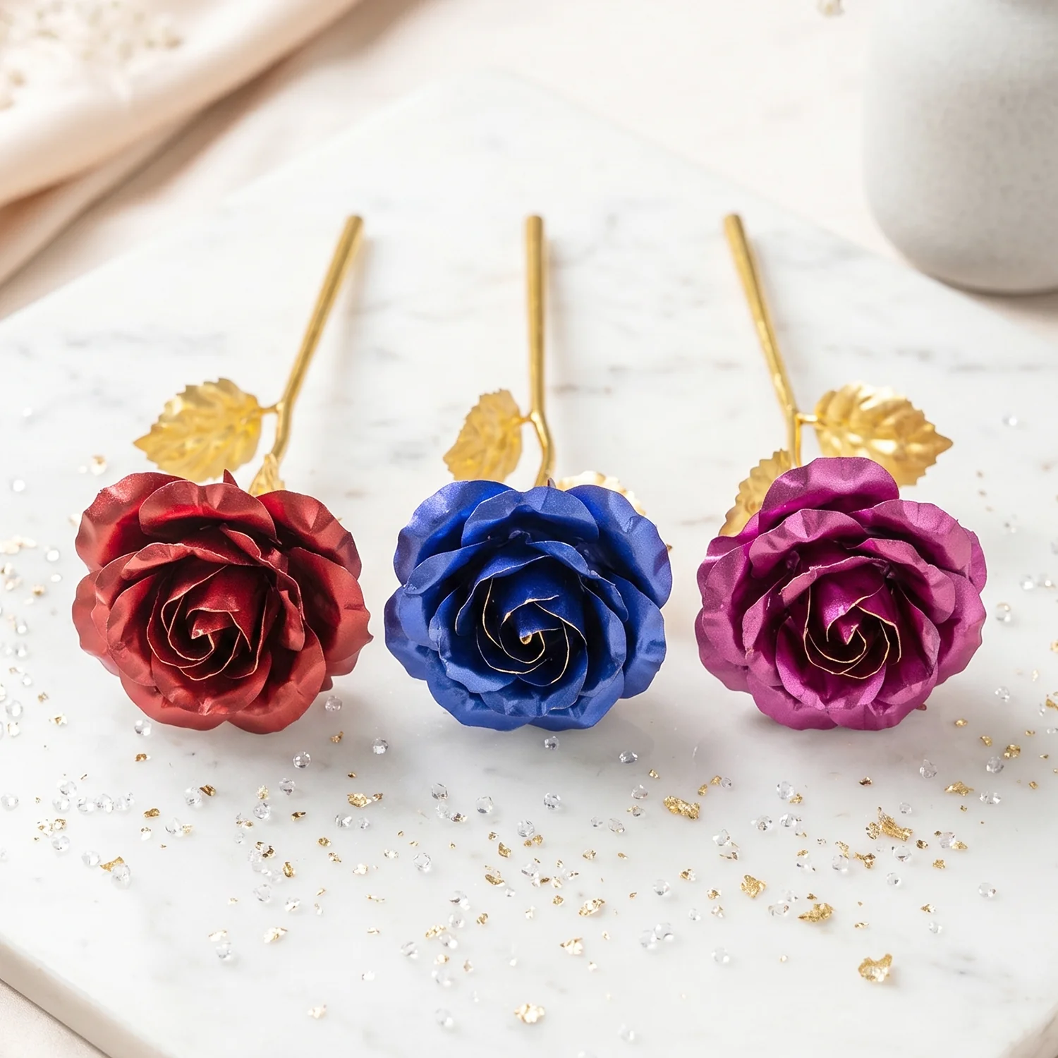 Mix Color Rose Set – Vibrant Home & Office Decor | Garden Vera - Image 7