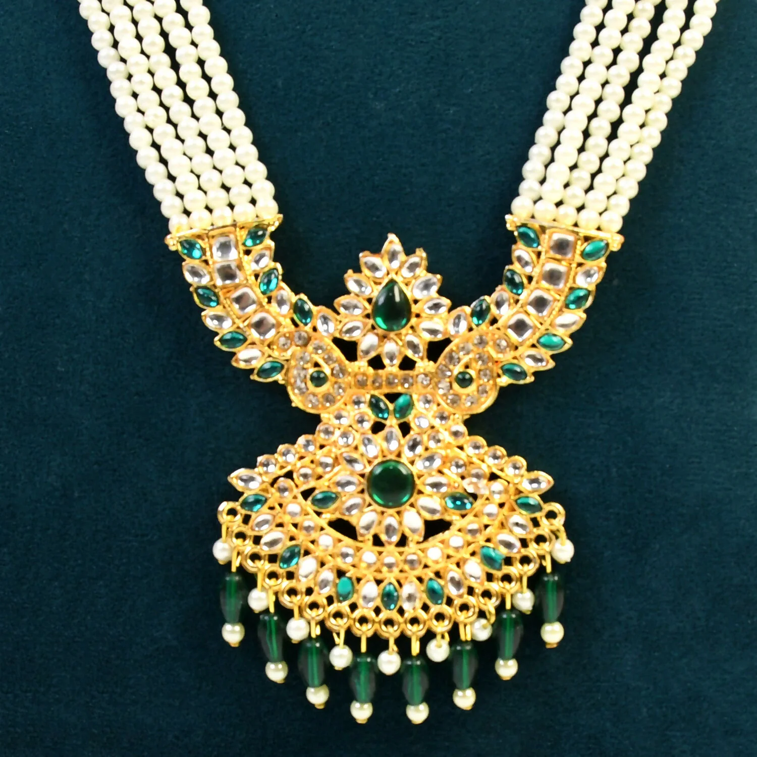 Moti Rani Har Necklace – Elegant Pearl Jewelry | BW - Image 3