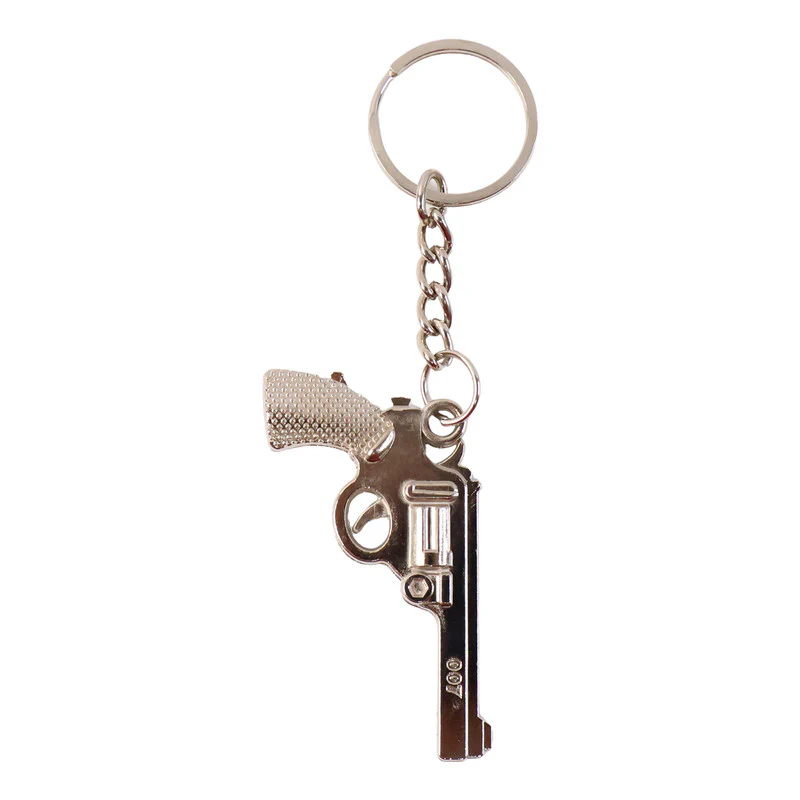 Gun Shape Keychain – Durable Metal Accessory for Stylish Key Organisation - Image 4