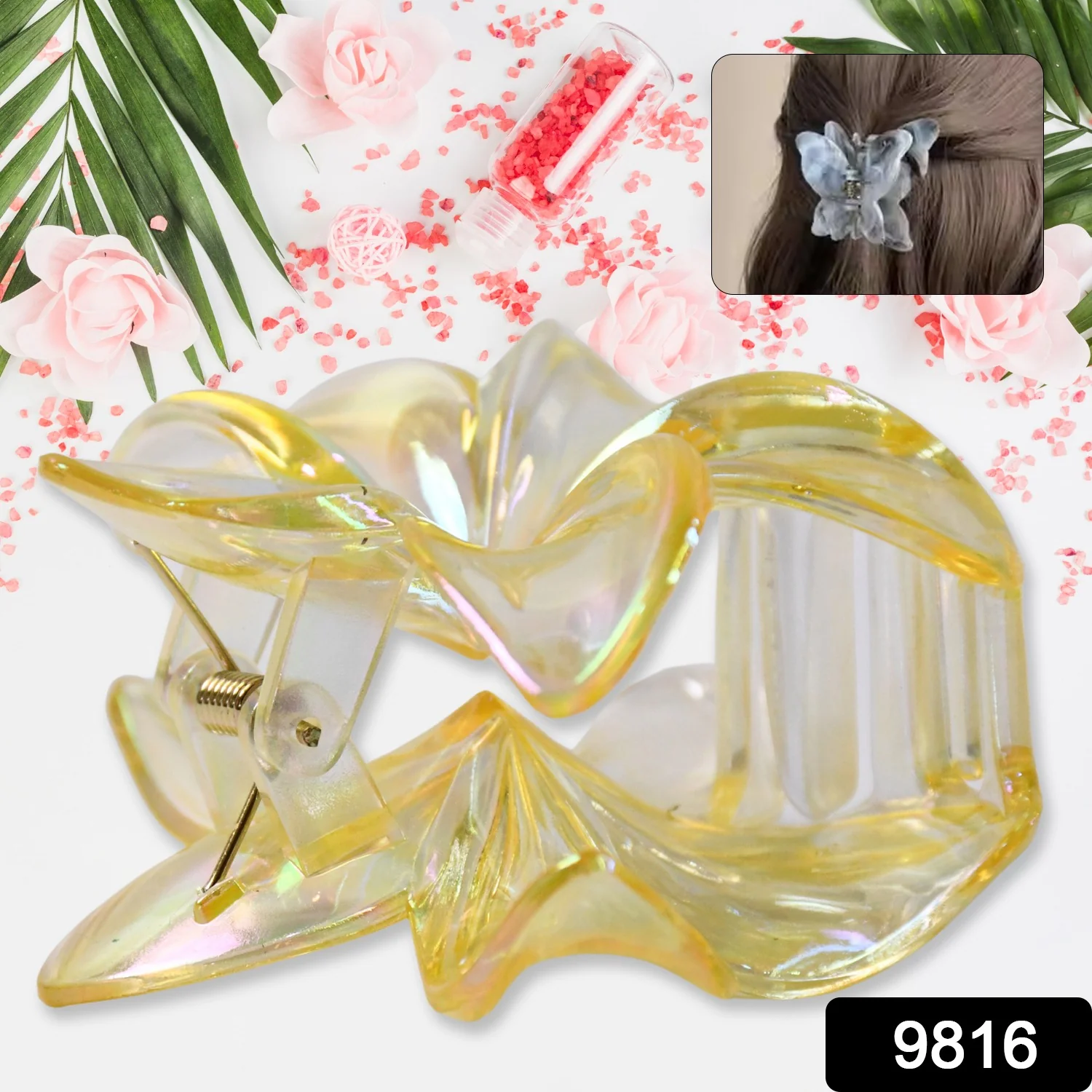 Hair Clamp Grip – Durable Matte Finish for Face Washing - Image 2