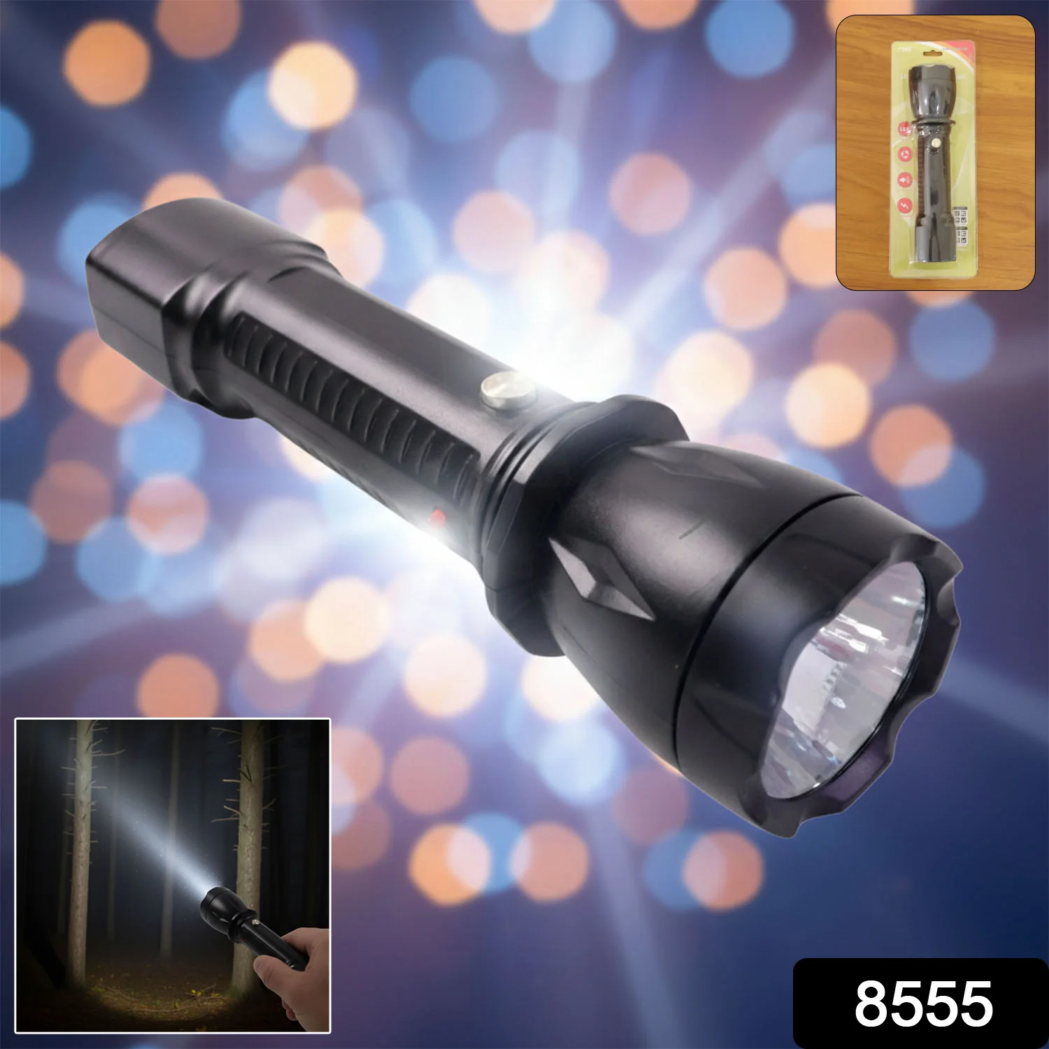 LED Hand Torch Light – Bright Beam & Comfortable Grip - Image 2