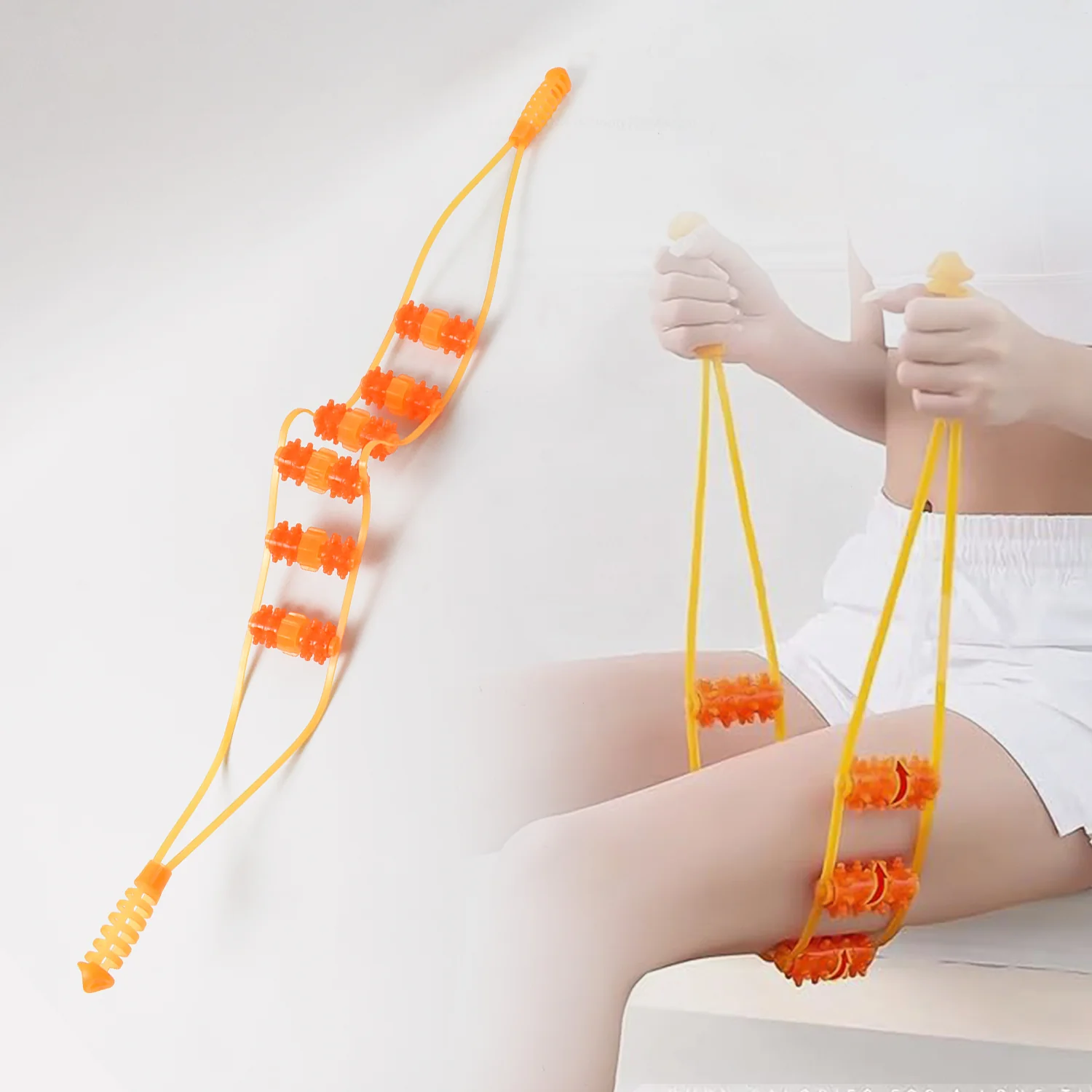 Back Massage Roller Rope – Manual Muscle Relief for Body Pain - Image 4