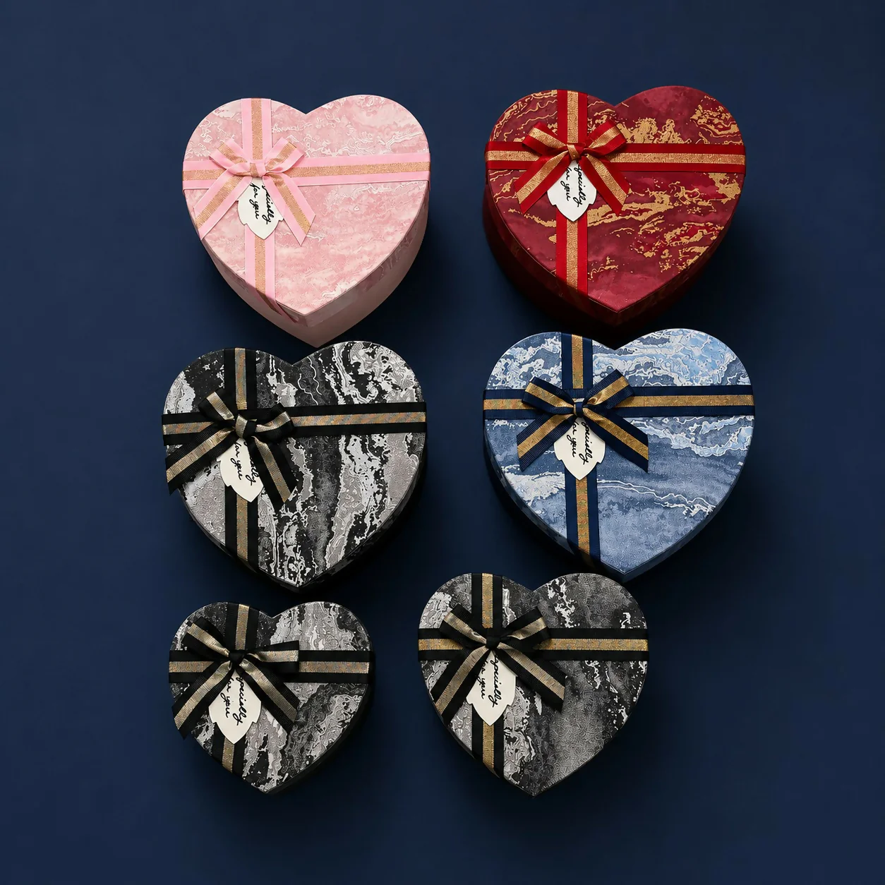 Heart Shape Nested Gift Box Set – Elegant & Premium Packaging - Image 5