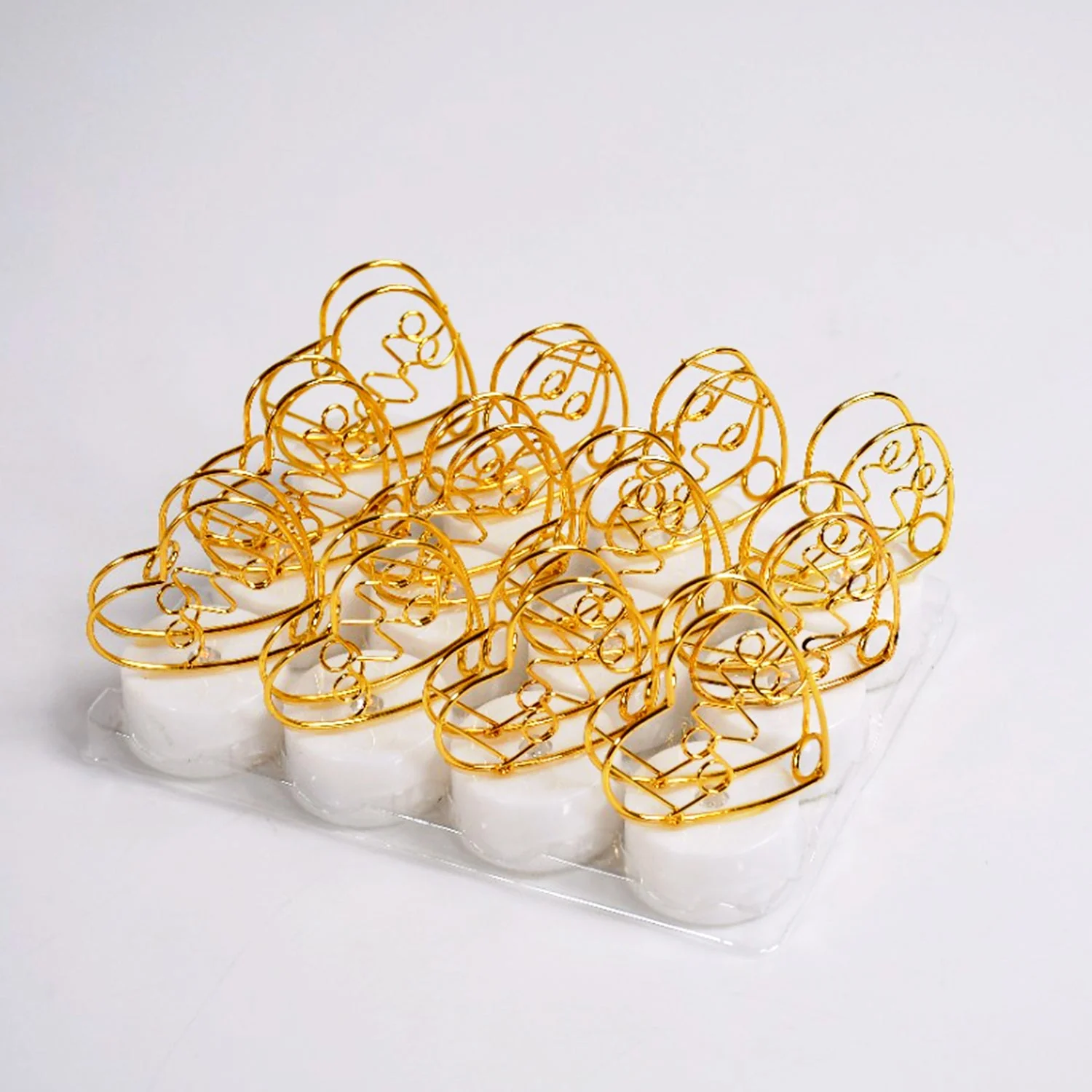 Flameless Heart Candles – 12 Pc Multicolor LED Set | Styleva - Image 4