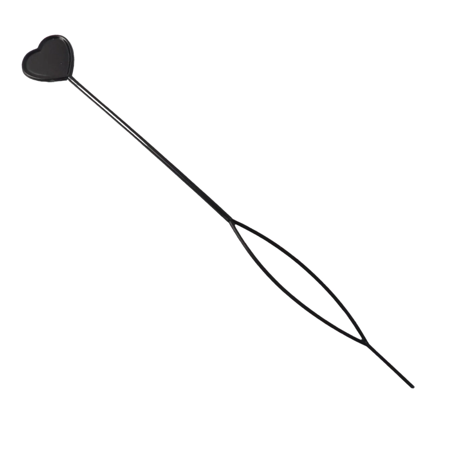 Heart-Shaped Hairpin Set – Stylish Black Clips for All Hair Types - Image 5