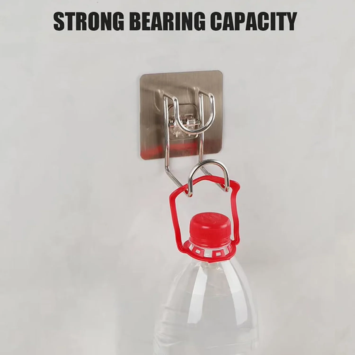 Adhesive Wall Hook – Transparent, Heavy Duty | GlimmerHome - Image 3