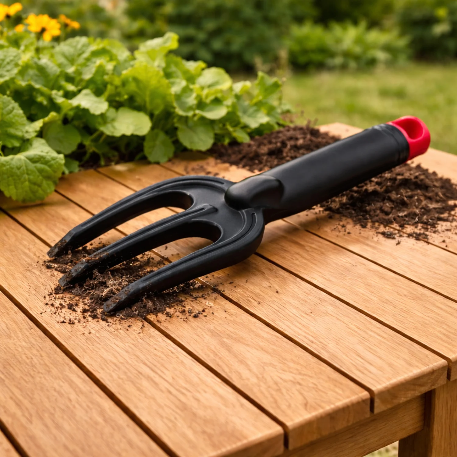 Garden Hand Cultivator Fork – Durable 3 Prong Soil Loosening Tool - Image 5
