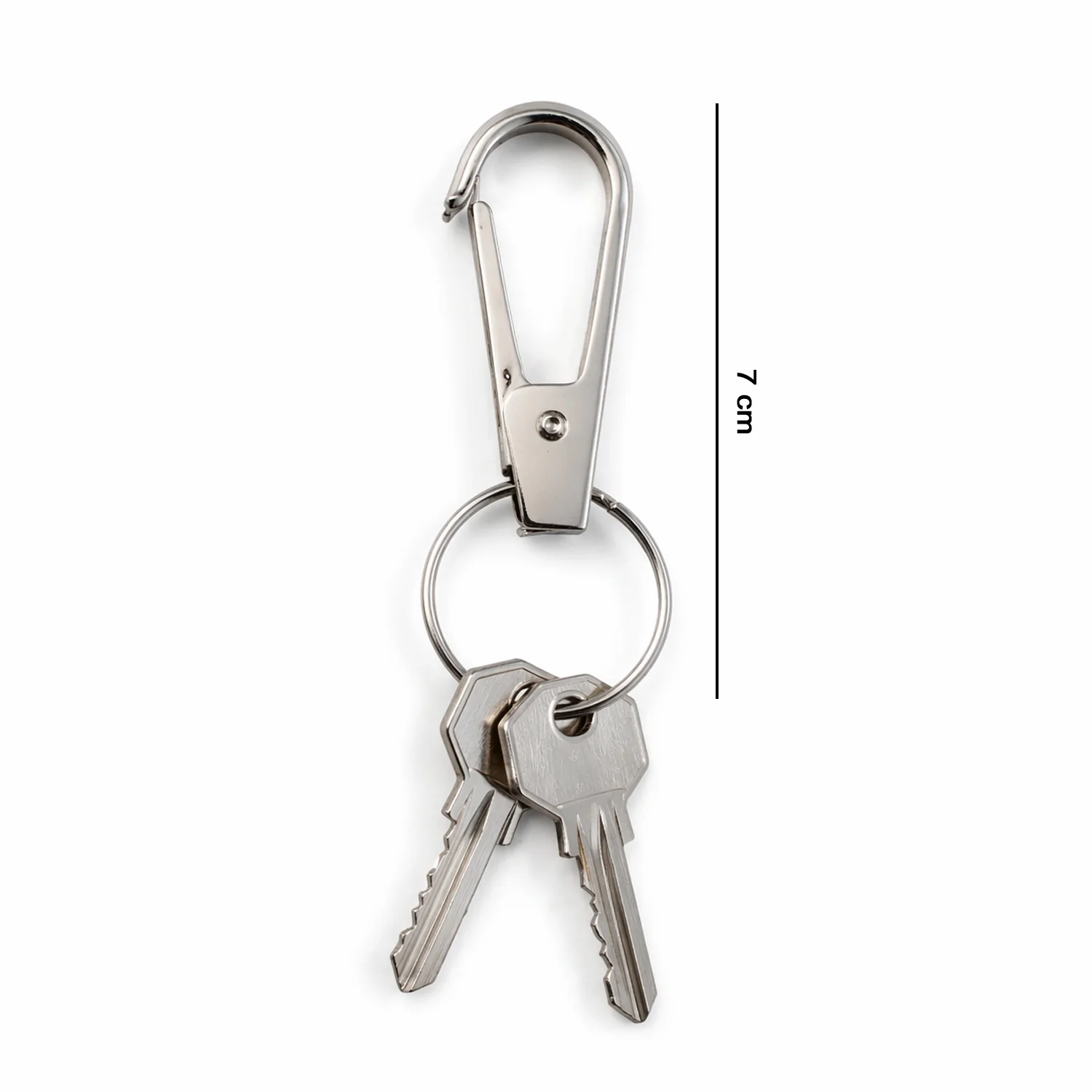 Heavy Duty Metal Keychain Clip – Durable & Multipurpose Accessory - Image 6