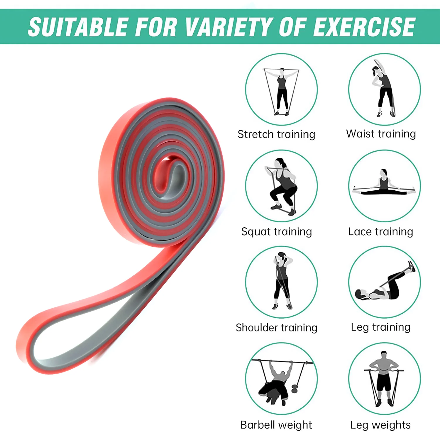 Resistance Band 2080x13 mm – Heavy-Duty Strength & Mobility - Image 4