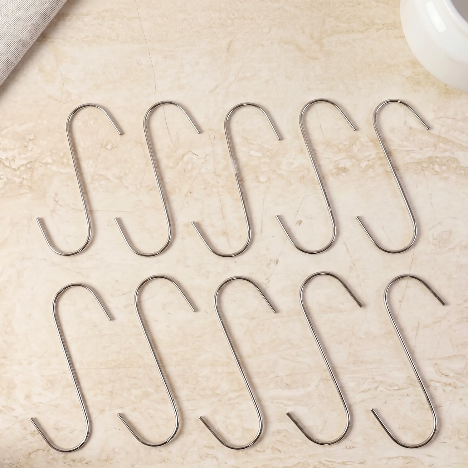 Heavy Duty S-Shaped Hanging Hook – Strong Metal, Multipurpose Use - Image 7