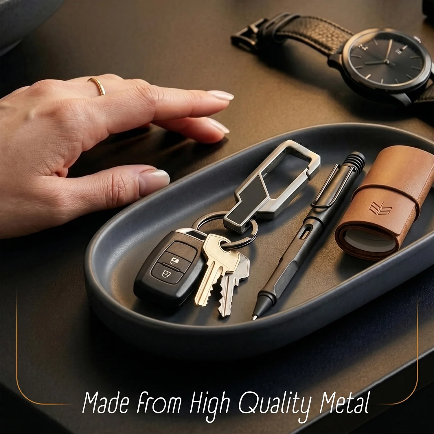 Heavy Duty Stainless Steel Key Holder – Secure & Durable Clip - Image 7