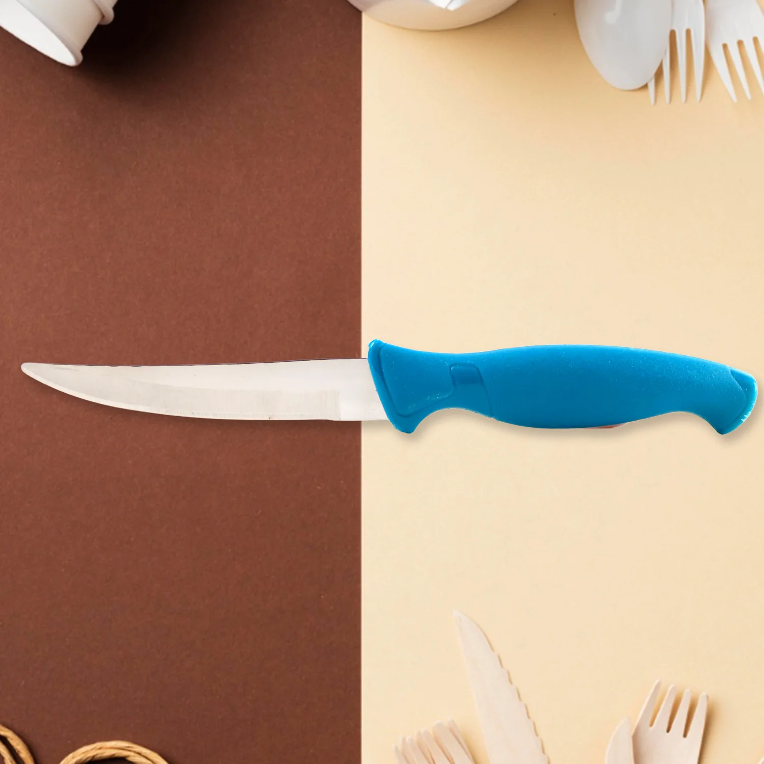 Stainless Steel Kitchen Knife – Sharp & Ergonomic Cutting Tool - Image 4