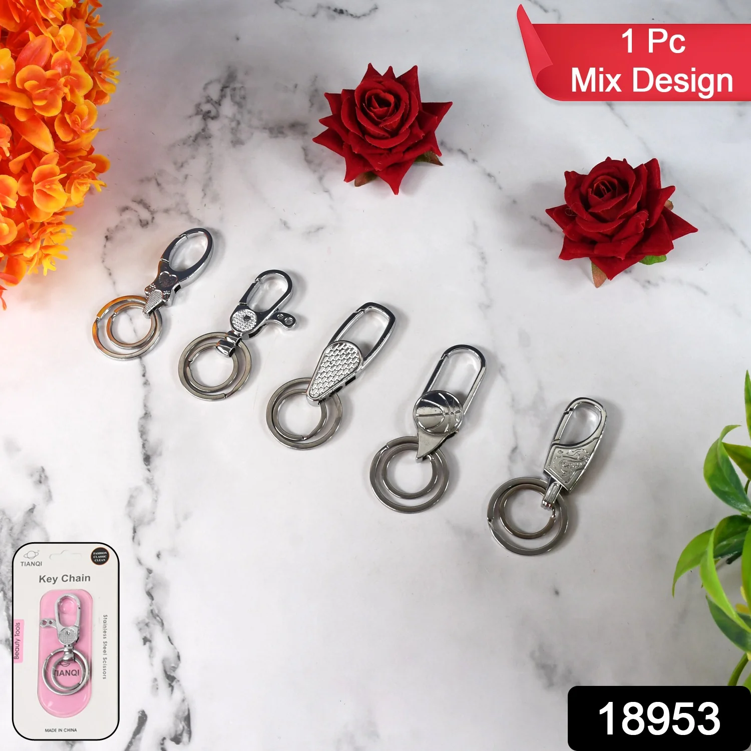 Heavy Duty Stainless Steel Key Holder – Durable & Stylish | JourneyMate - Image 2
