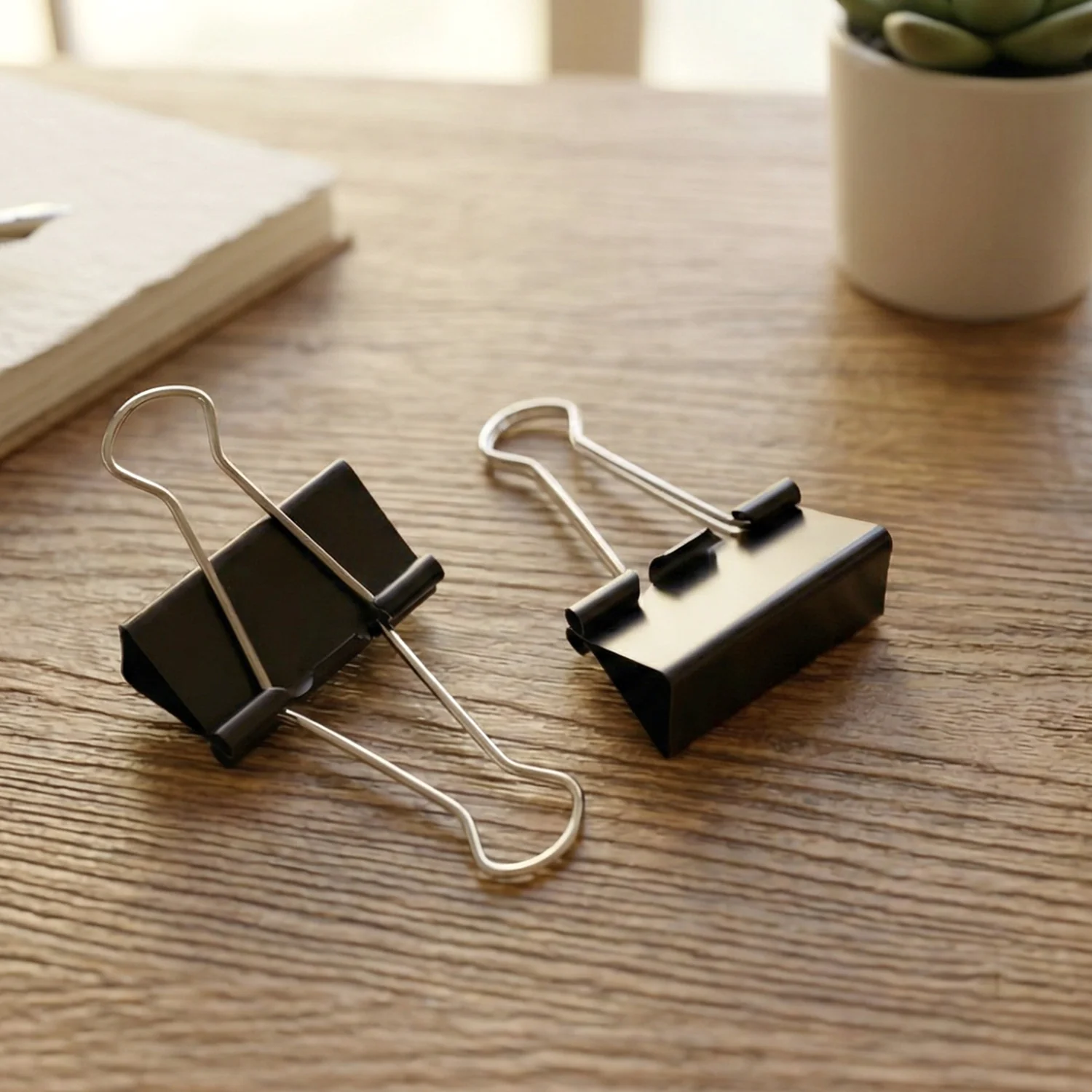 Binder Clips 32mm – Heavy-Duty Strong Metal Clips, 12 Pc Set - Image 4
