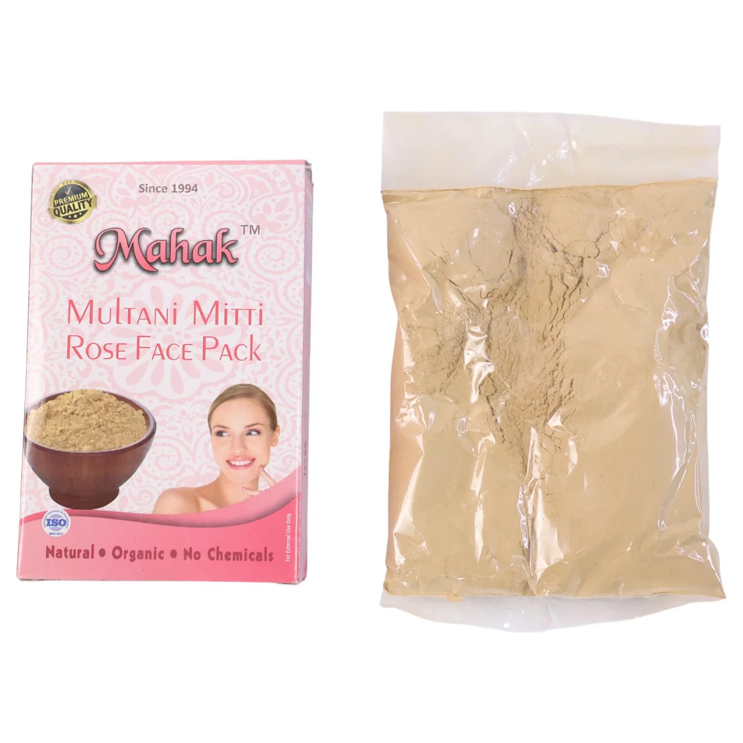 Multani Mitti Rose Face Pack – Herbal Deep Cleansing 80gm - Image 5