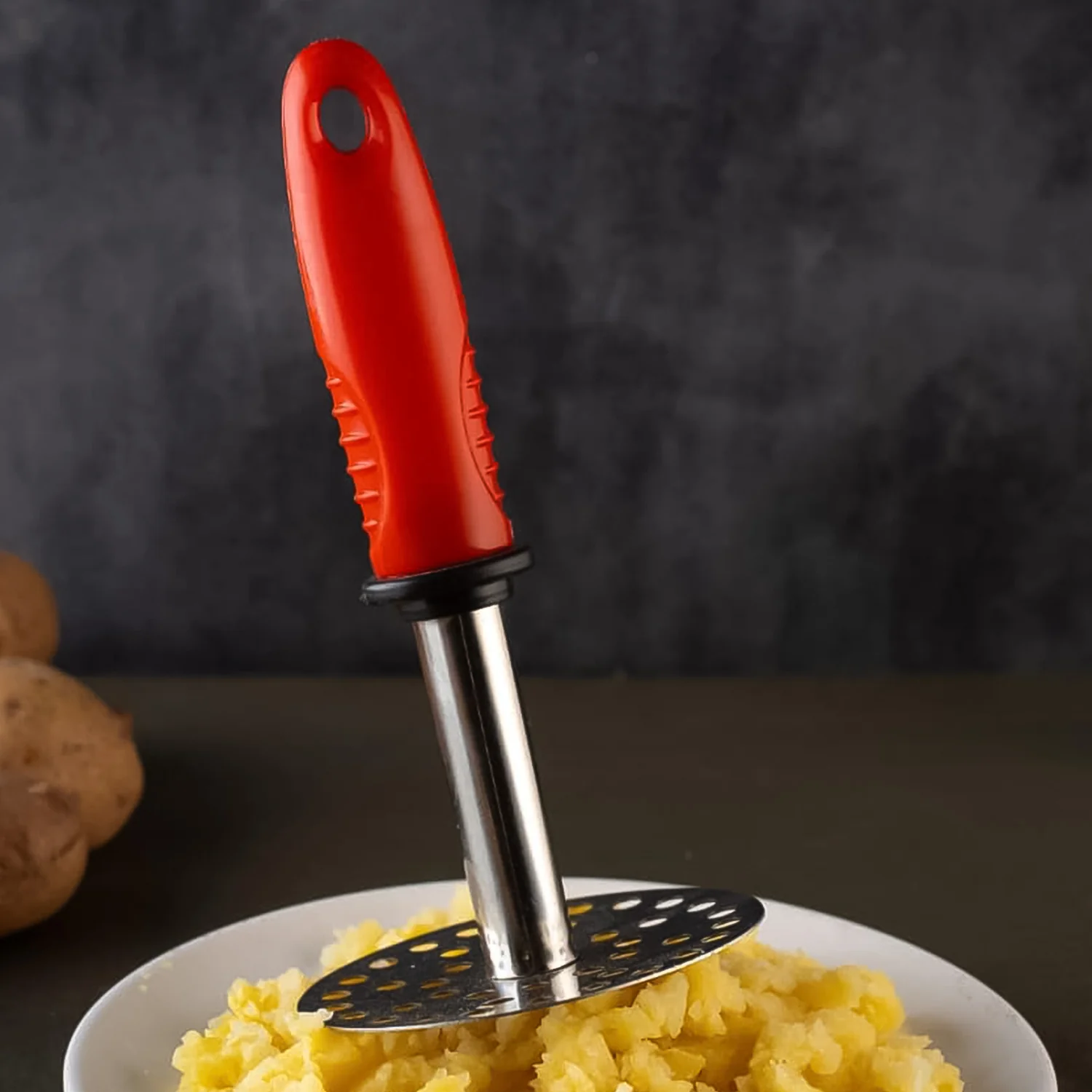Stainless Steel Pav Bhaji Masher – Durable & Easy to Handle - Image 3