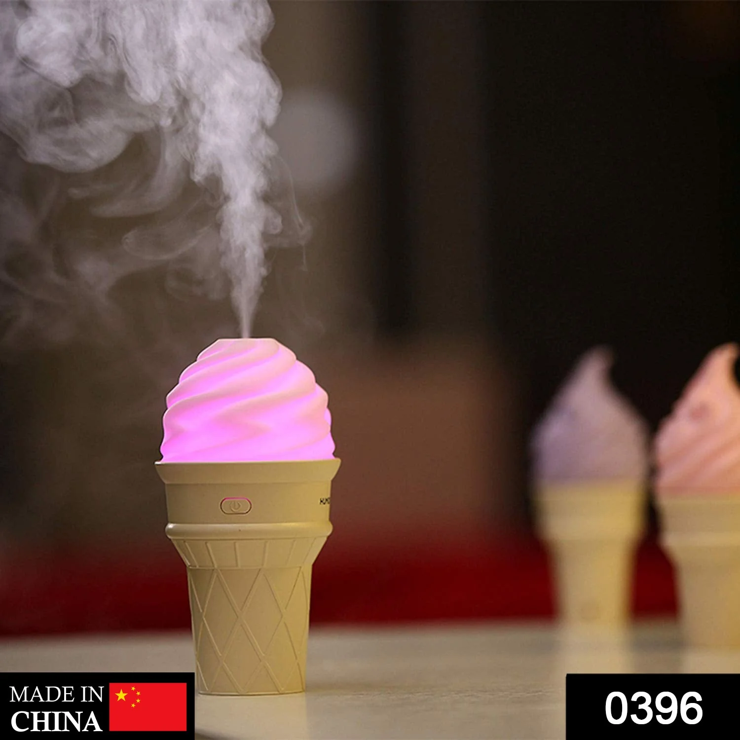 Ice Cream LED Humidifier – Portable Air Moisturizer & Fragrance Diffuser - Image 2